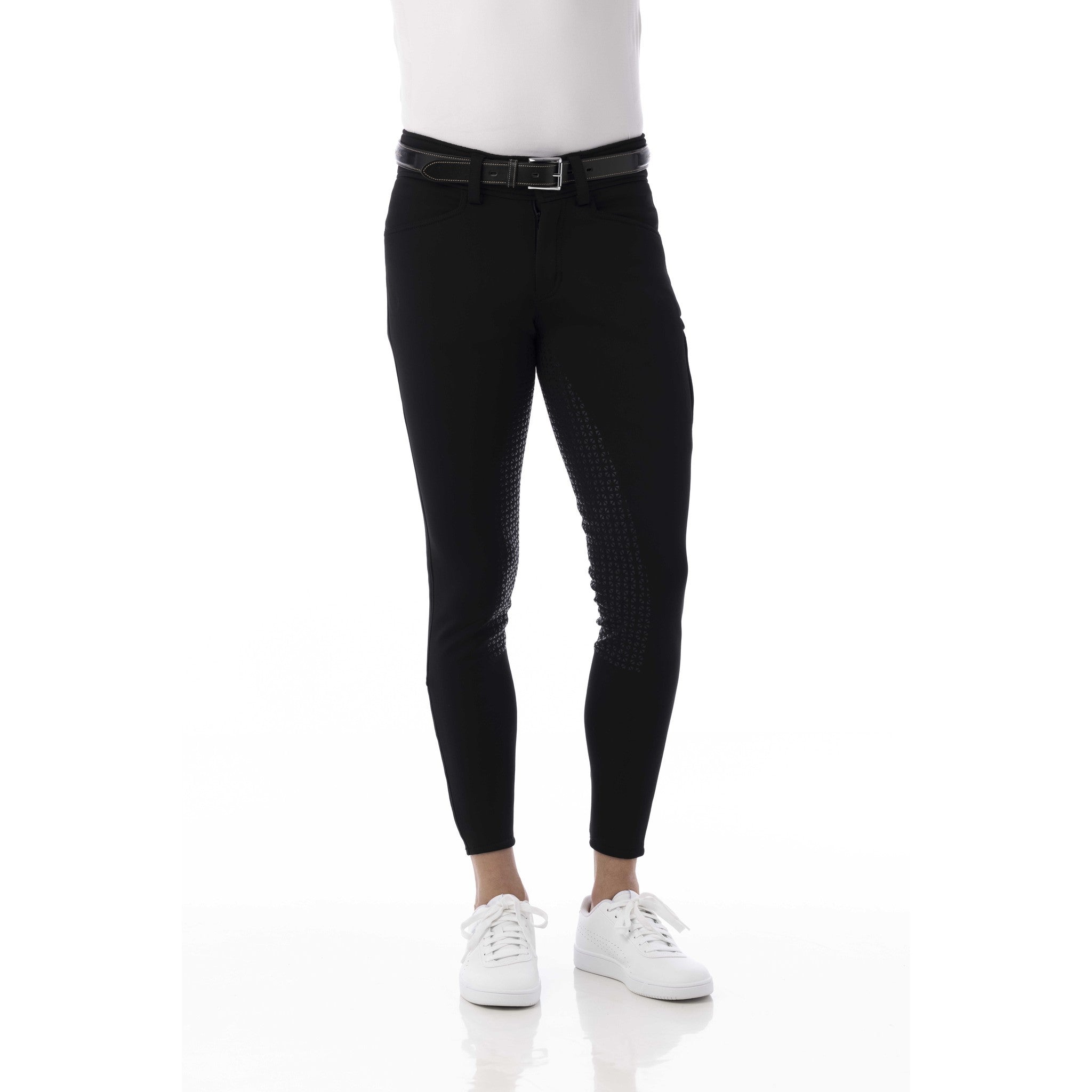 EQUITHÈME Zermatt softshell breeches - Men Black 979619240