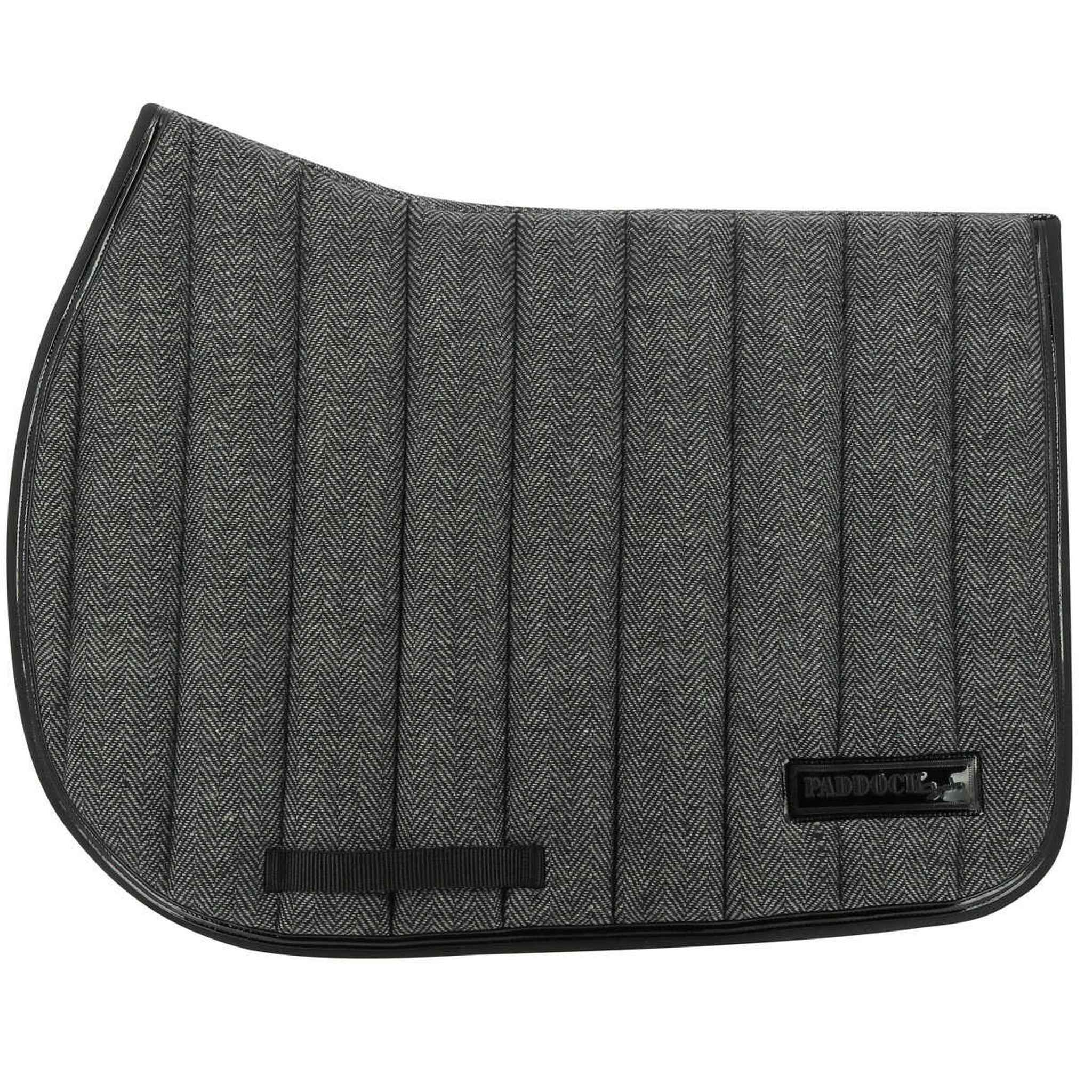 Paddock Sports Chevron All-Purpose Saddle Pad Grey - 204778011_packshot_2