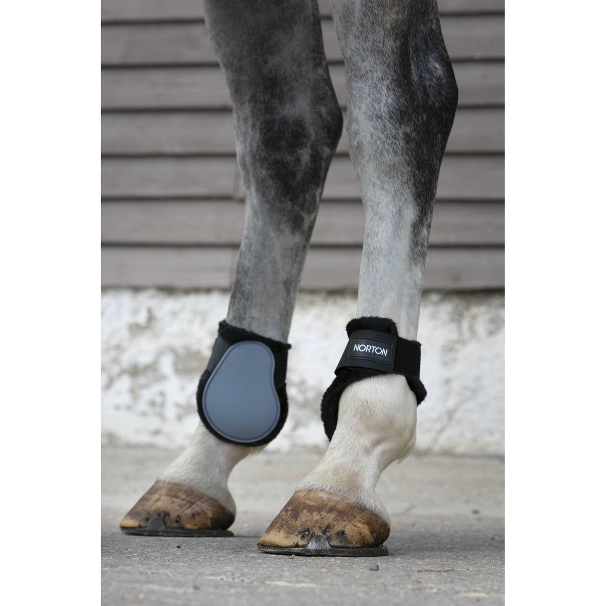 Norton Fleece Fetlock Boots - Grey - 530115011_ambi_1