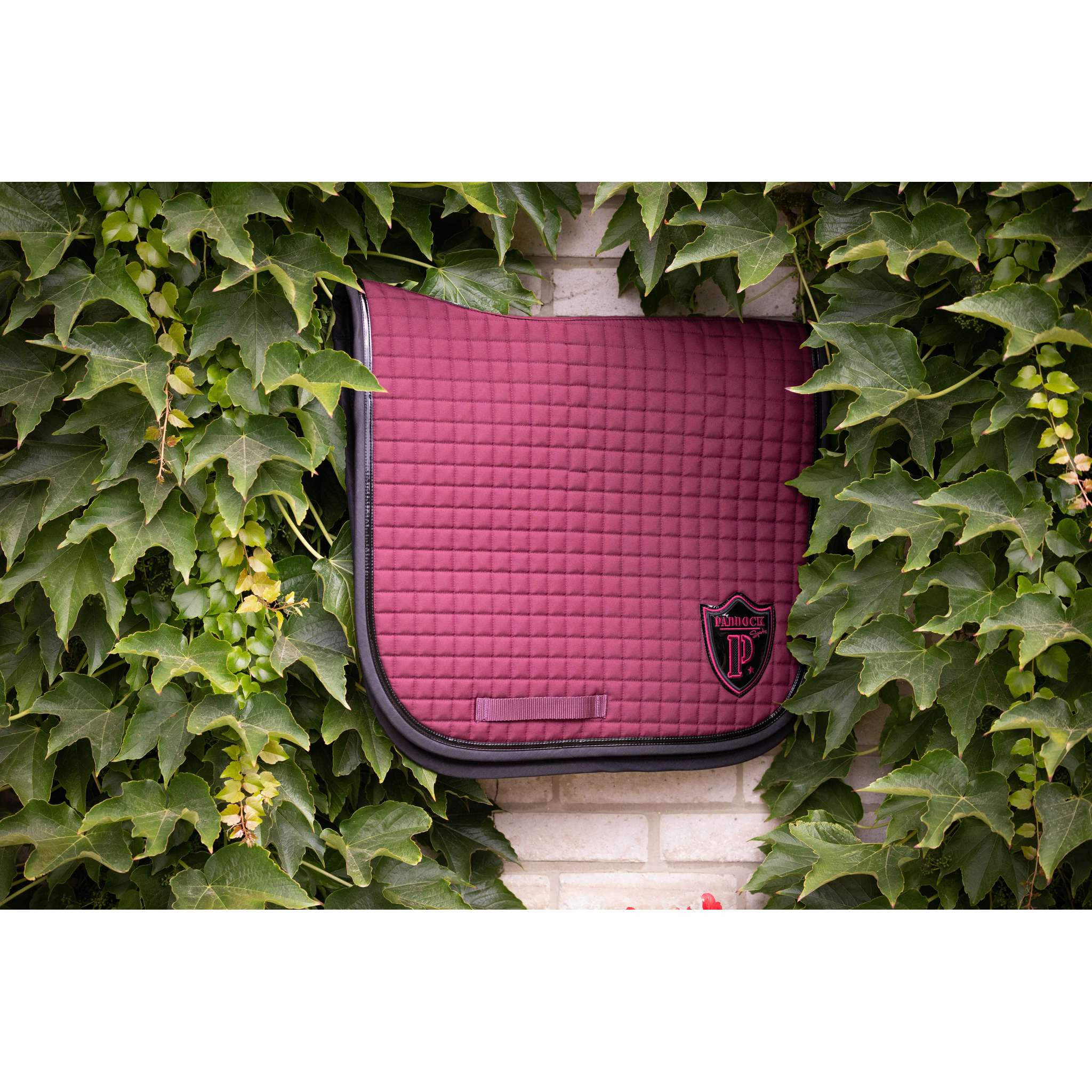 Paddock Sports American Dressage Saddle Pad Plum - 204745034_ambi_7
