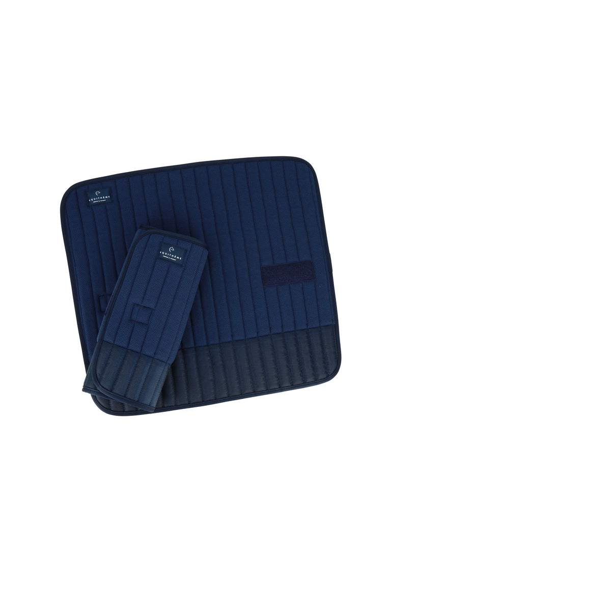 EQUITHÈME Easy Leg Straps - Navy blue - 540648007_compo_1
