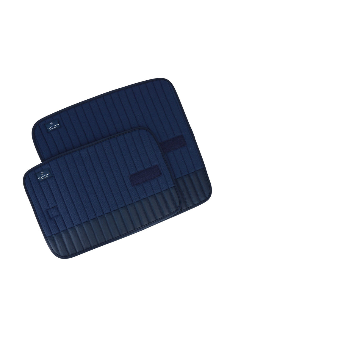EQUITHÈME Easy Leg Straps - Navy blue - 540648007_packshot_1