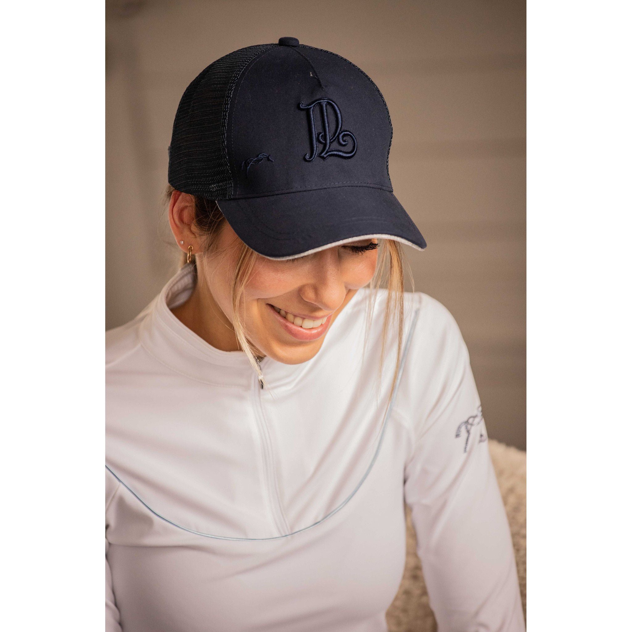 Pénélope Mesh Cap Navy blue 993803070