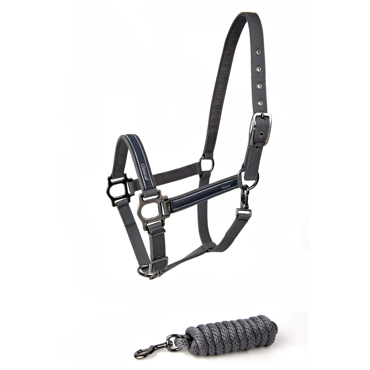 Lami-Cell Classical Halter and Lead Rope - Grey - 555002211_packshot_1