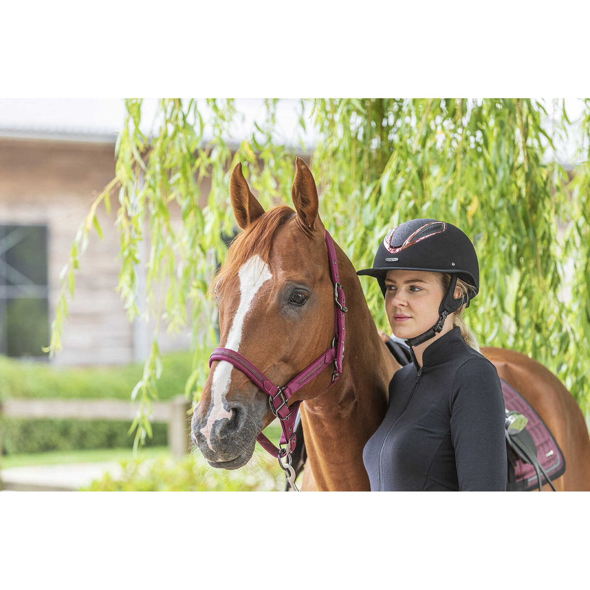 Lami-Cell Sparkling Halter - Burgundy - 555014233_ambi_2