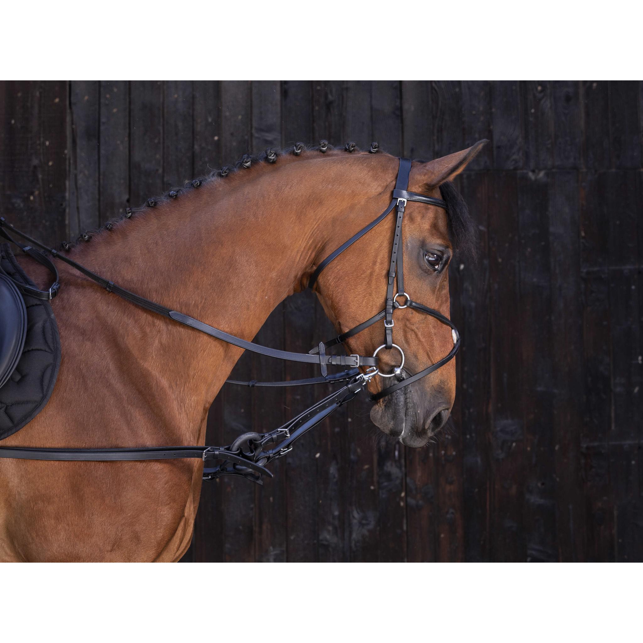 Riding World Rubber Side reins Black 306418002