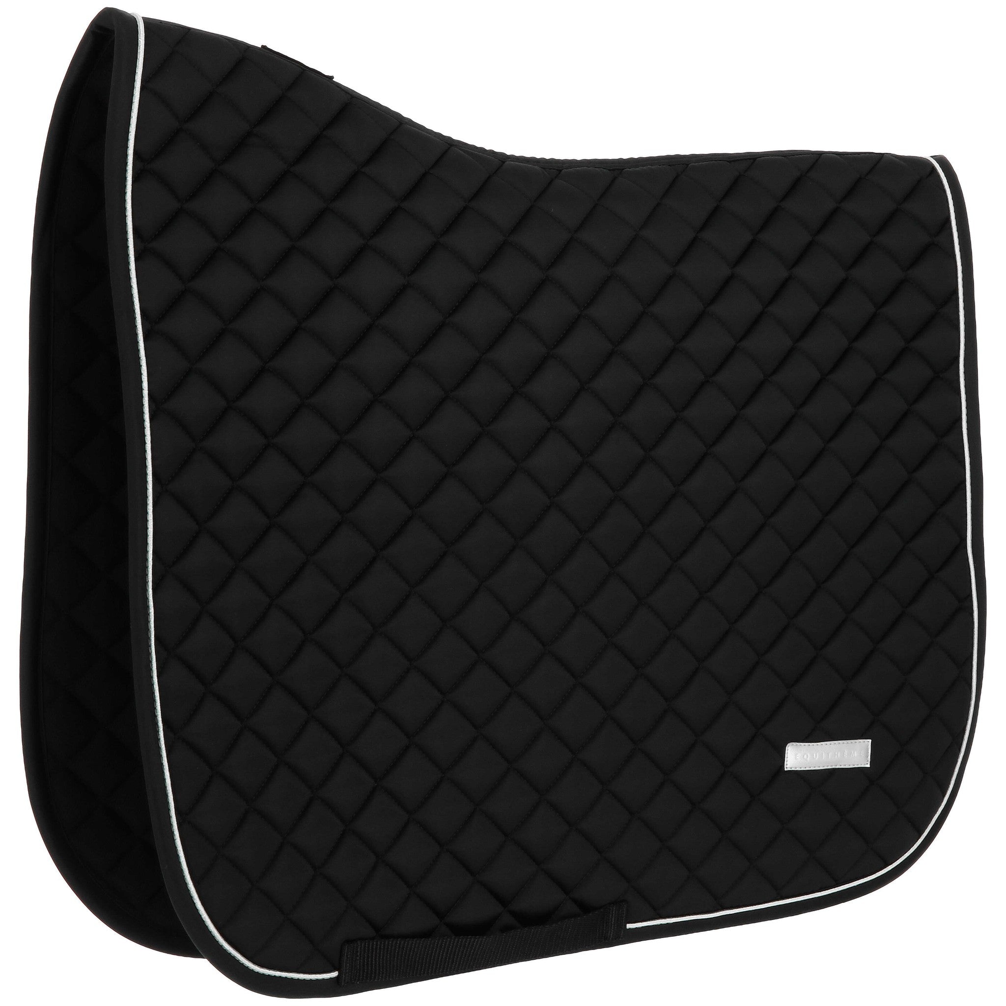 EQUITHÈME Nacre Dressage Saddle Pad Black - 204030002_packshot_1