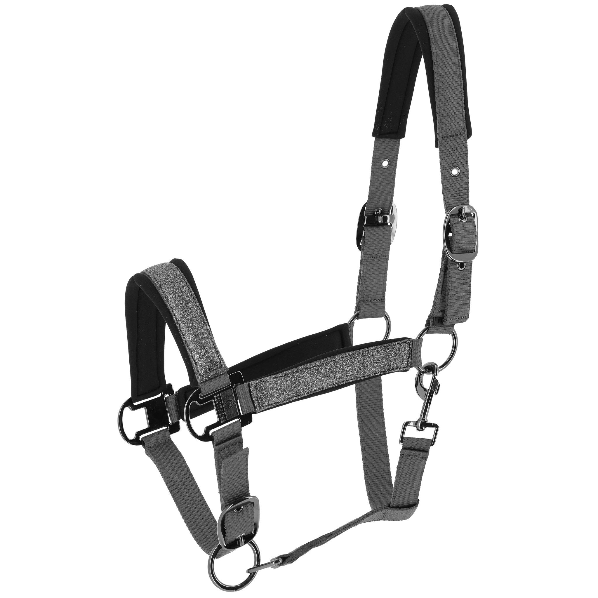 EQUITHÈME Halter - Glowy Silvery colour grey 510273311