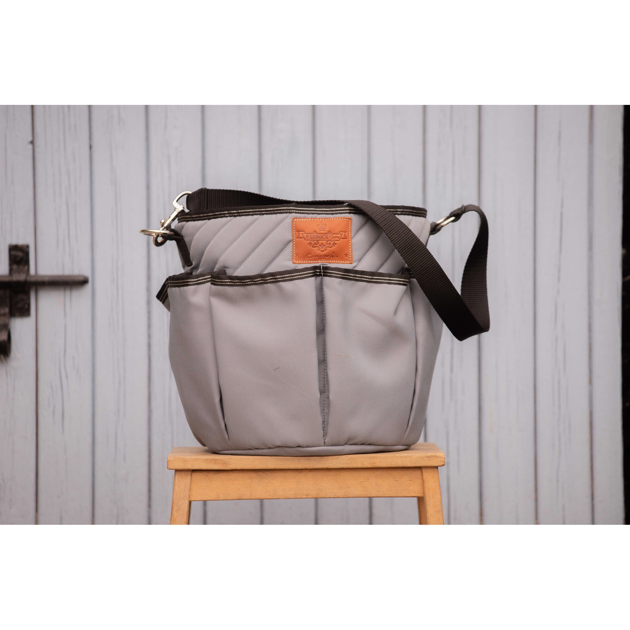 Paddock Sports Grooming bag Silvery colour grey 935043011