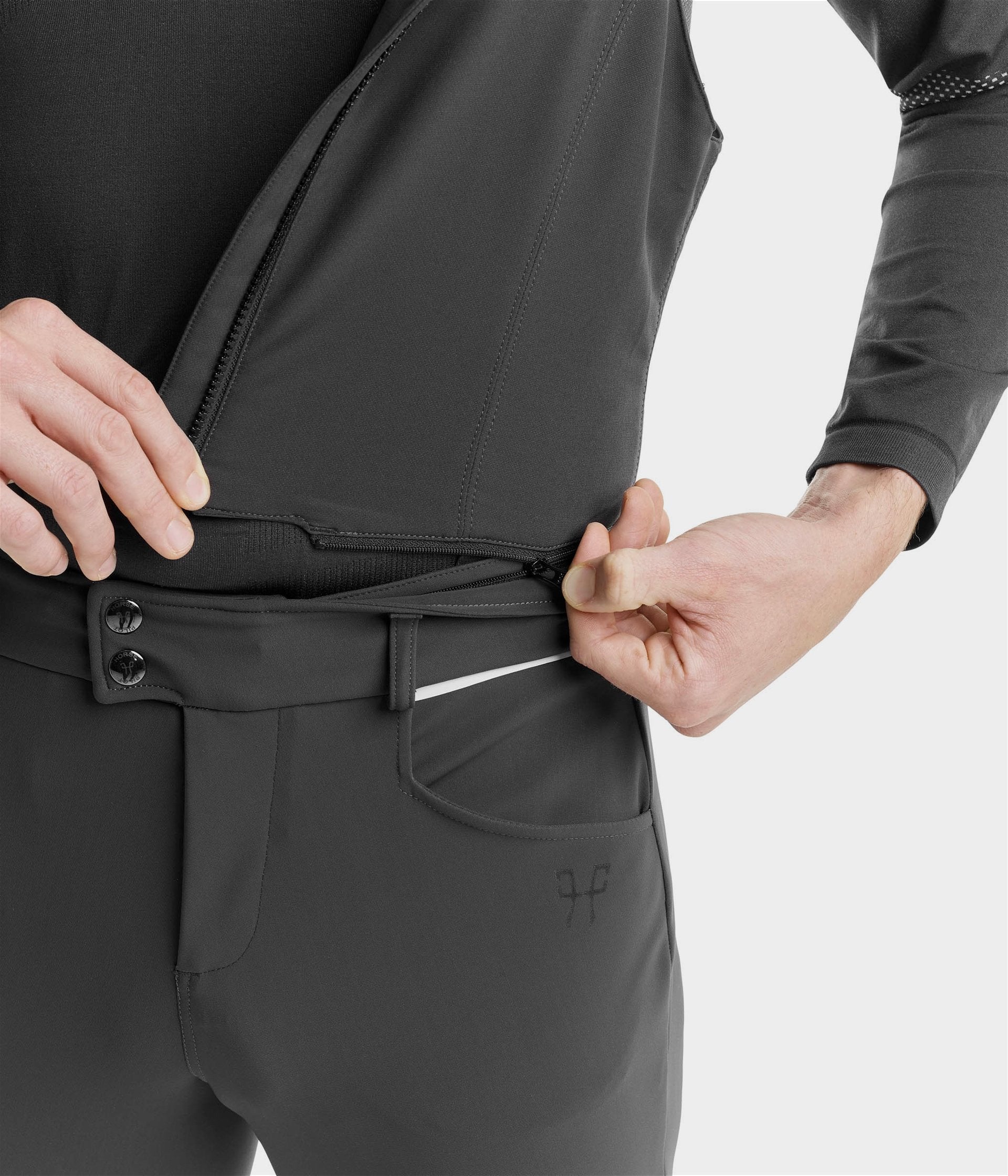 HORSE PILOT X-Balance Winter Pants Men - Grey