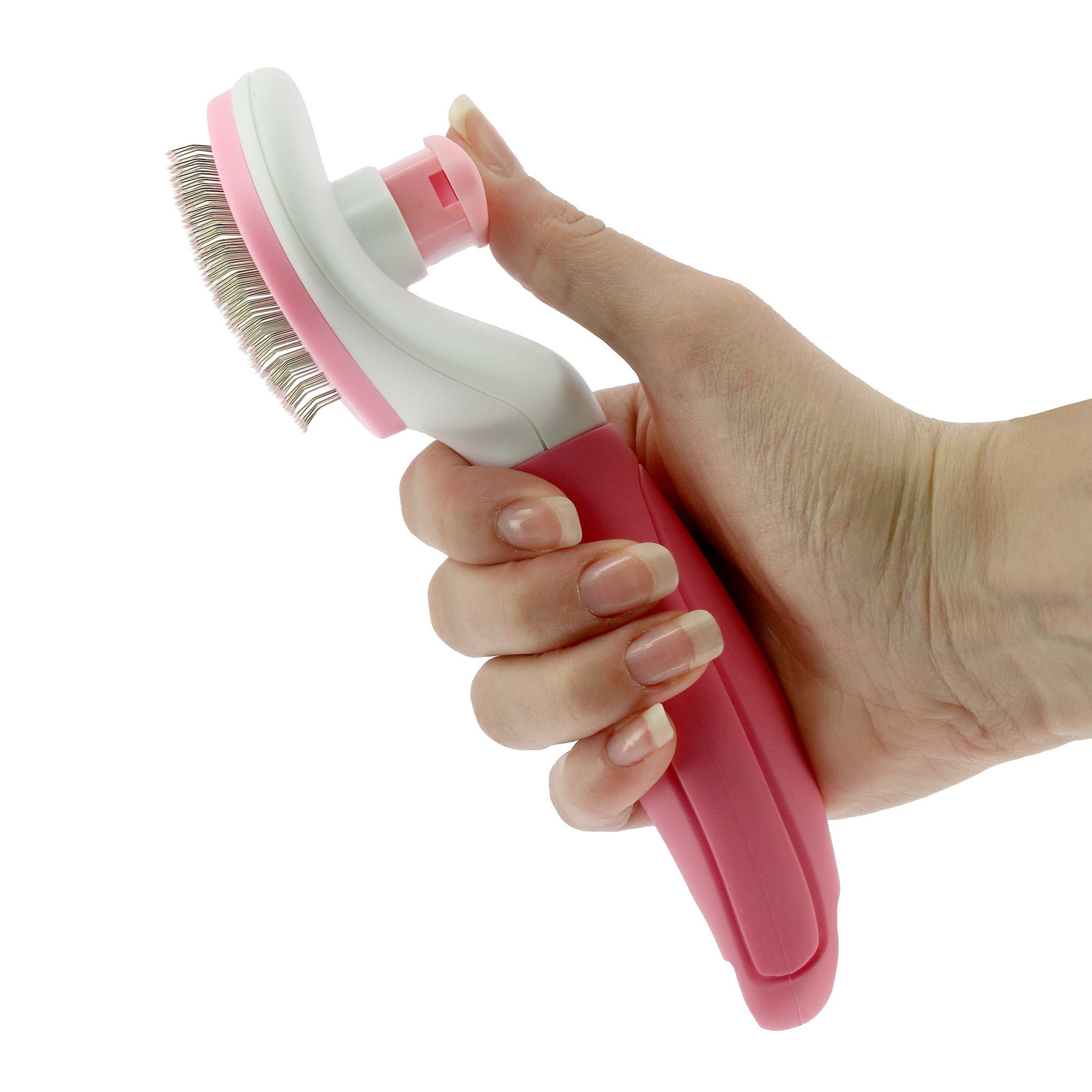 Hippo-Tonic Autonet Grooming Brush Pink 700055013