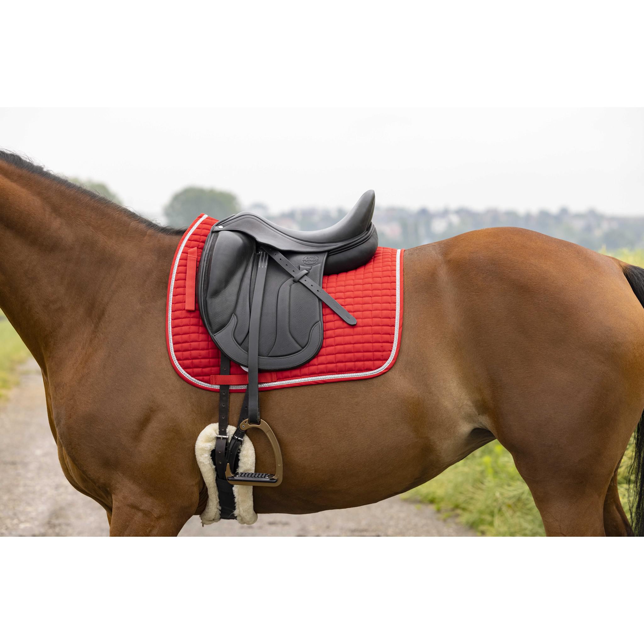 Riding World Girly saddle pad - Dressage Red 204545003