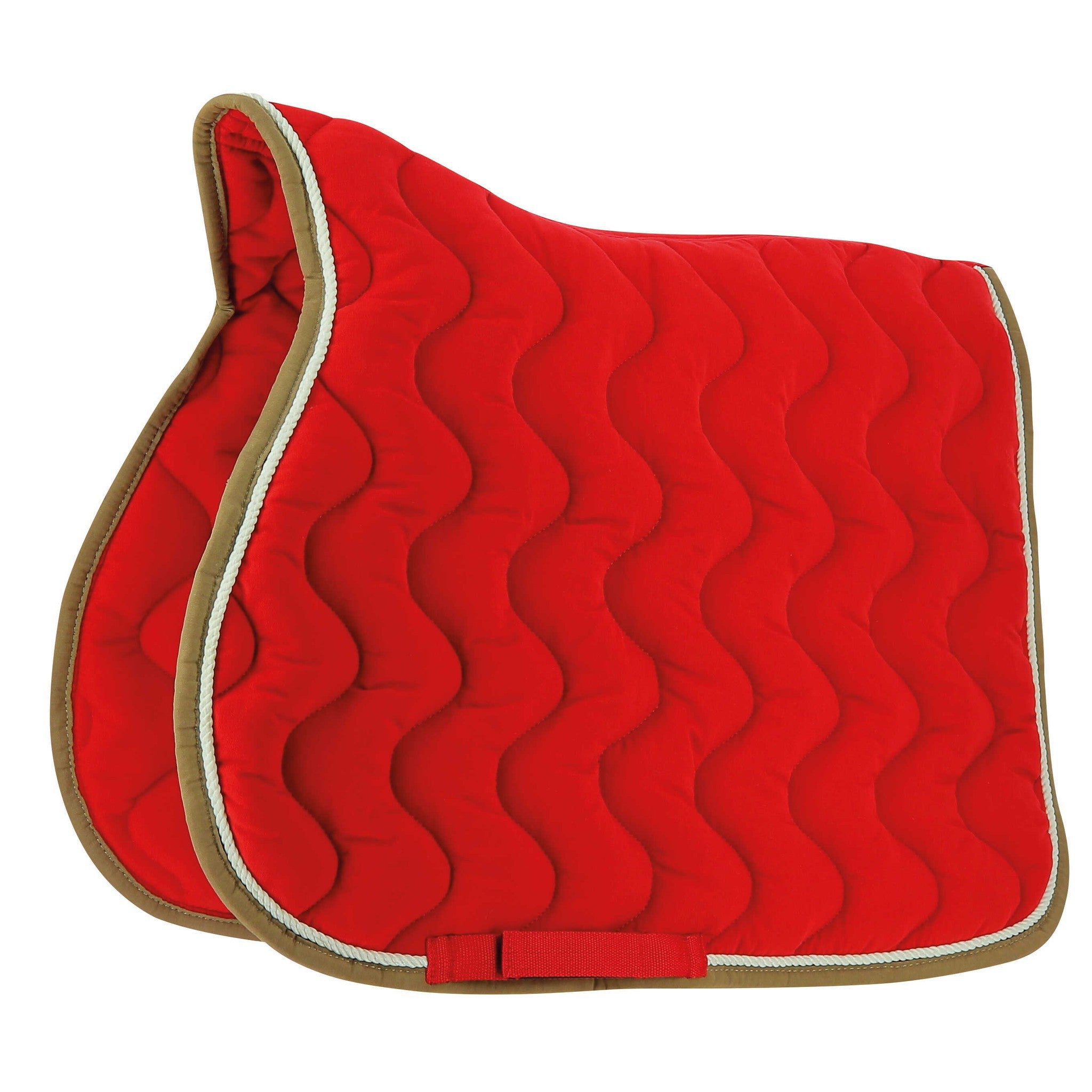 EQUITHÈME Polyfun Saddle pad - All purpose Red 204450003