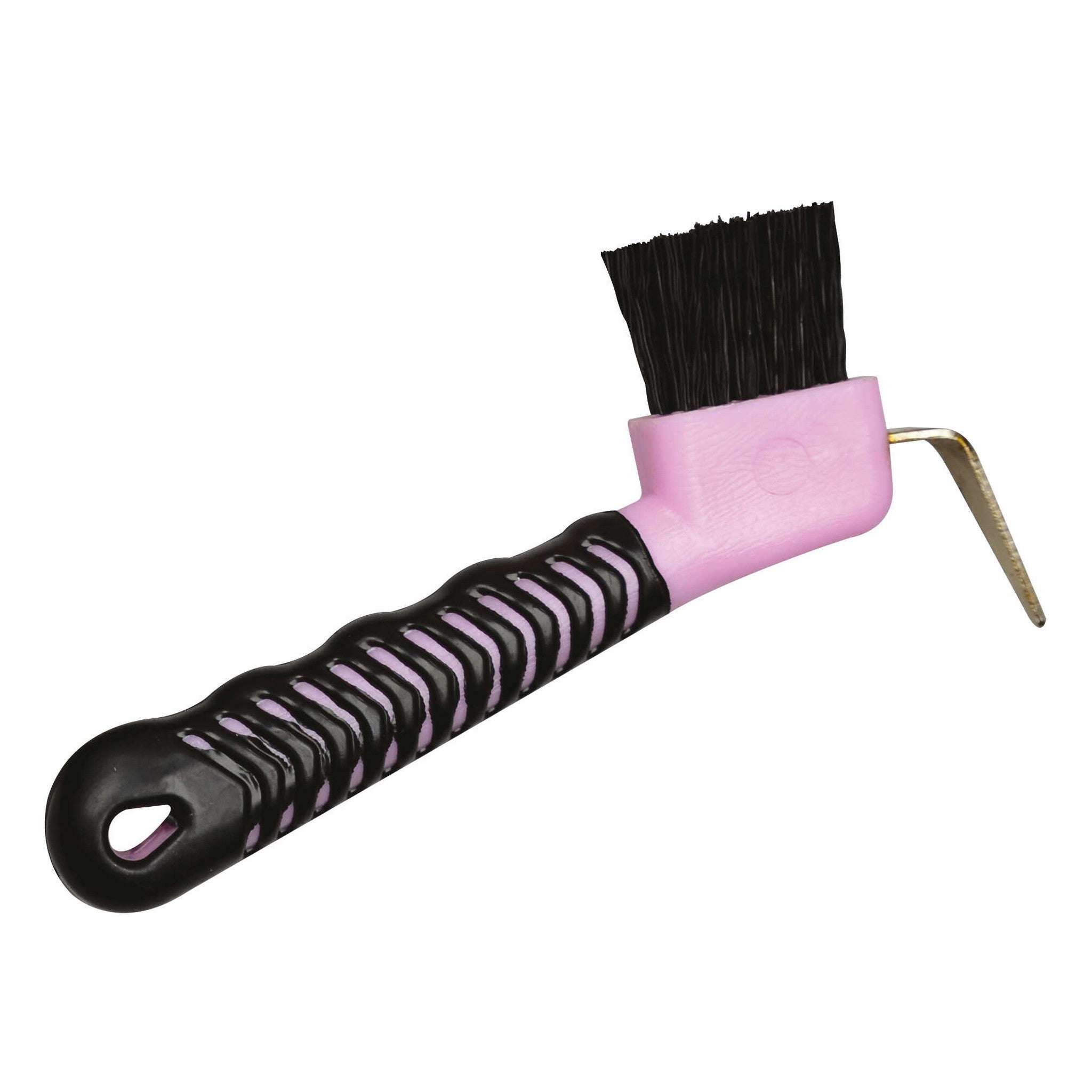 Hippo-Tonic "Soft Hand" hoof pick brush Pink 700089213