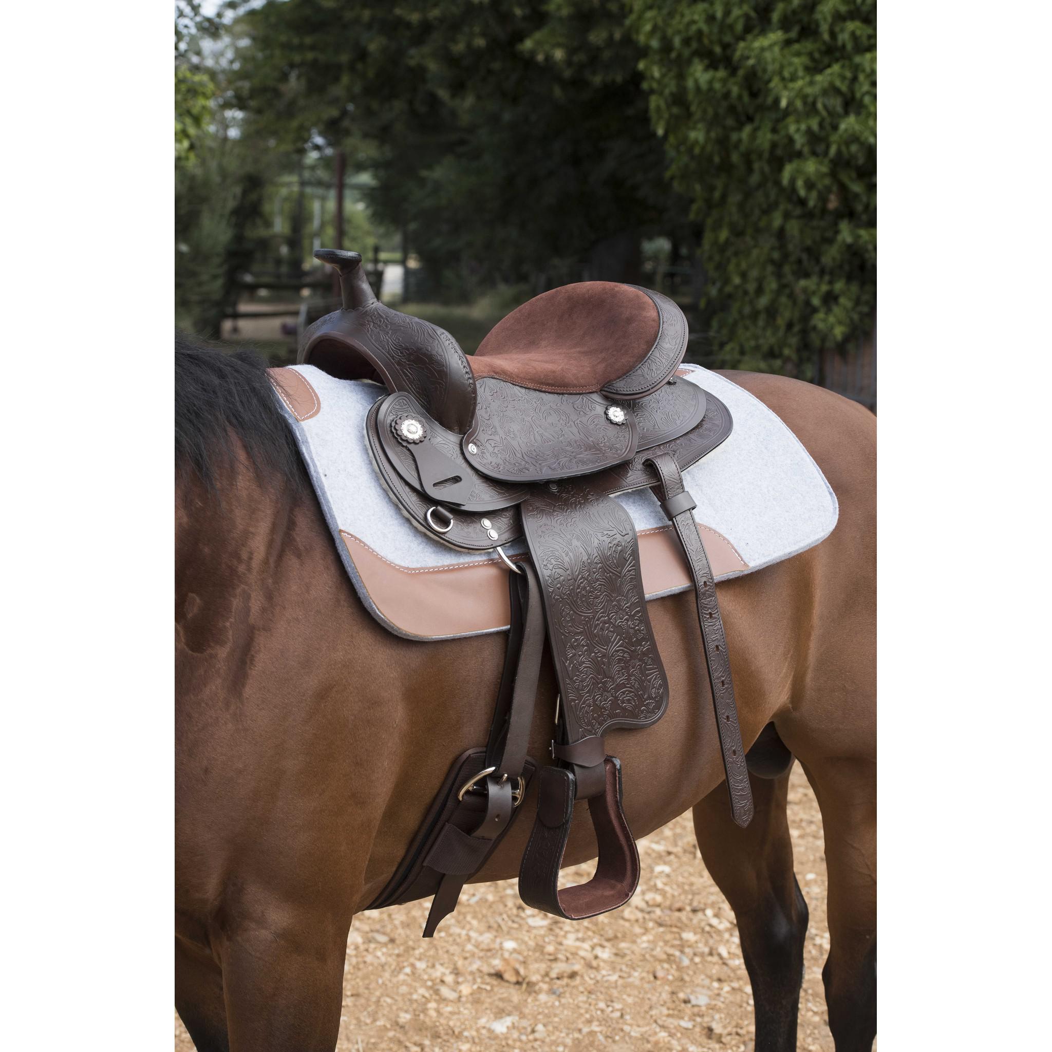 Westride felt horse pad Grey 801101011