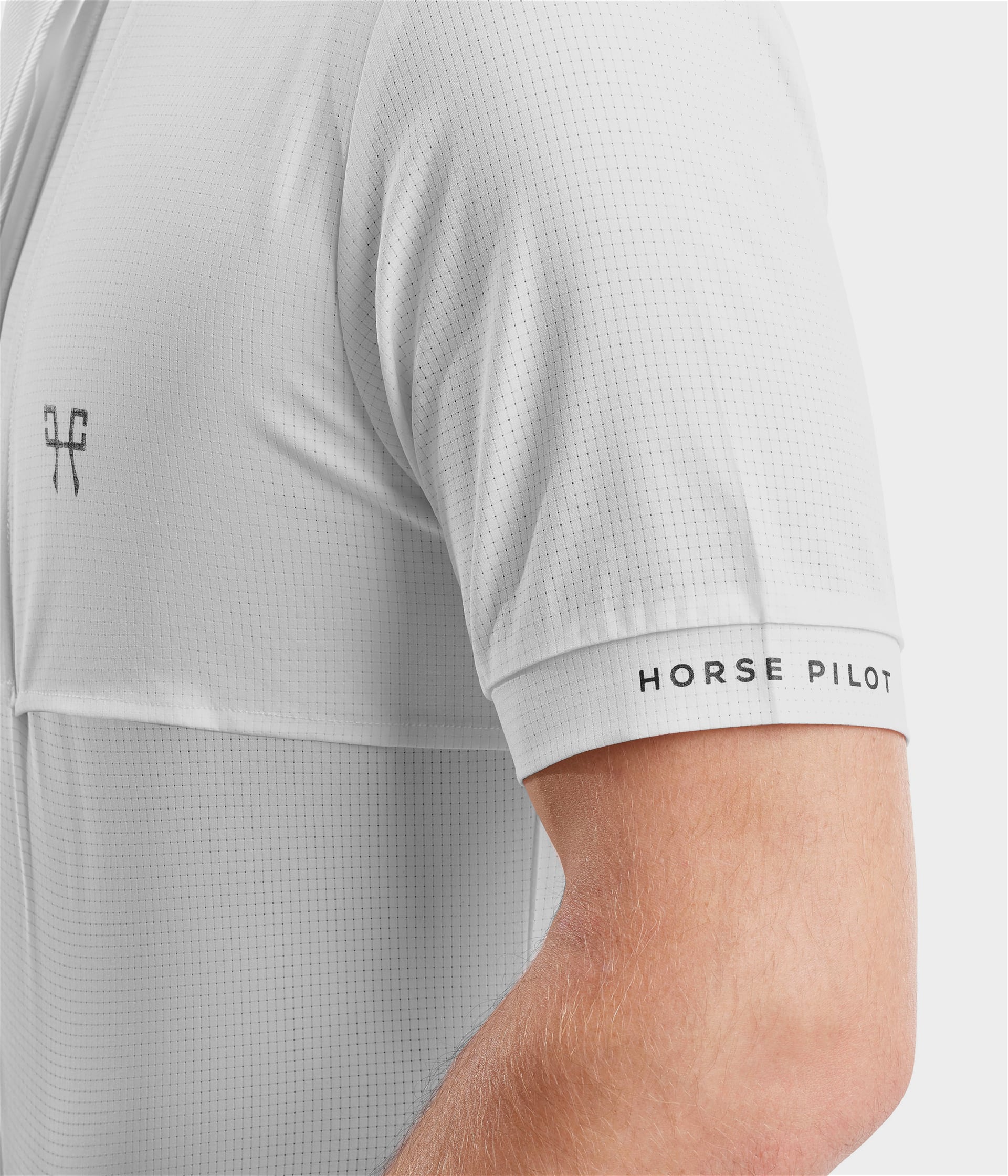 HORSE PILOT Design Shirt SS Men - White