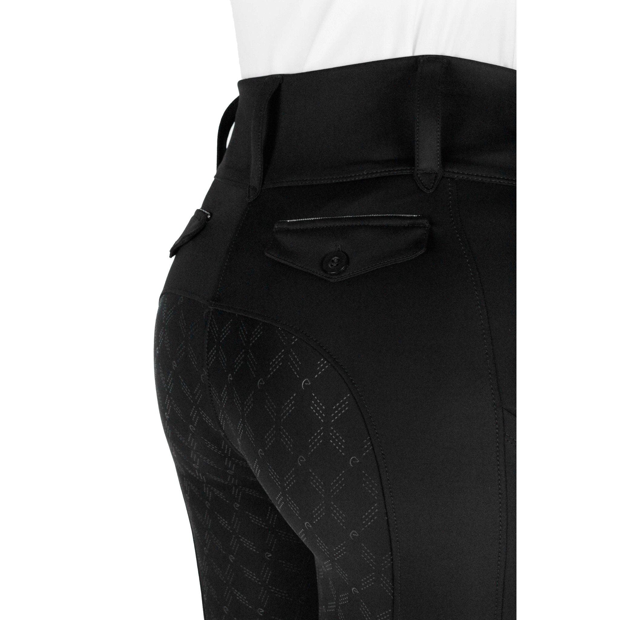 EQUITHÈME Alizé Full-Seat Leggings - Ladies Black 979167236