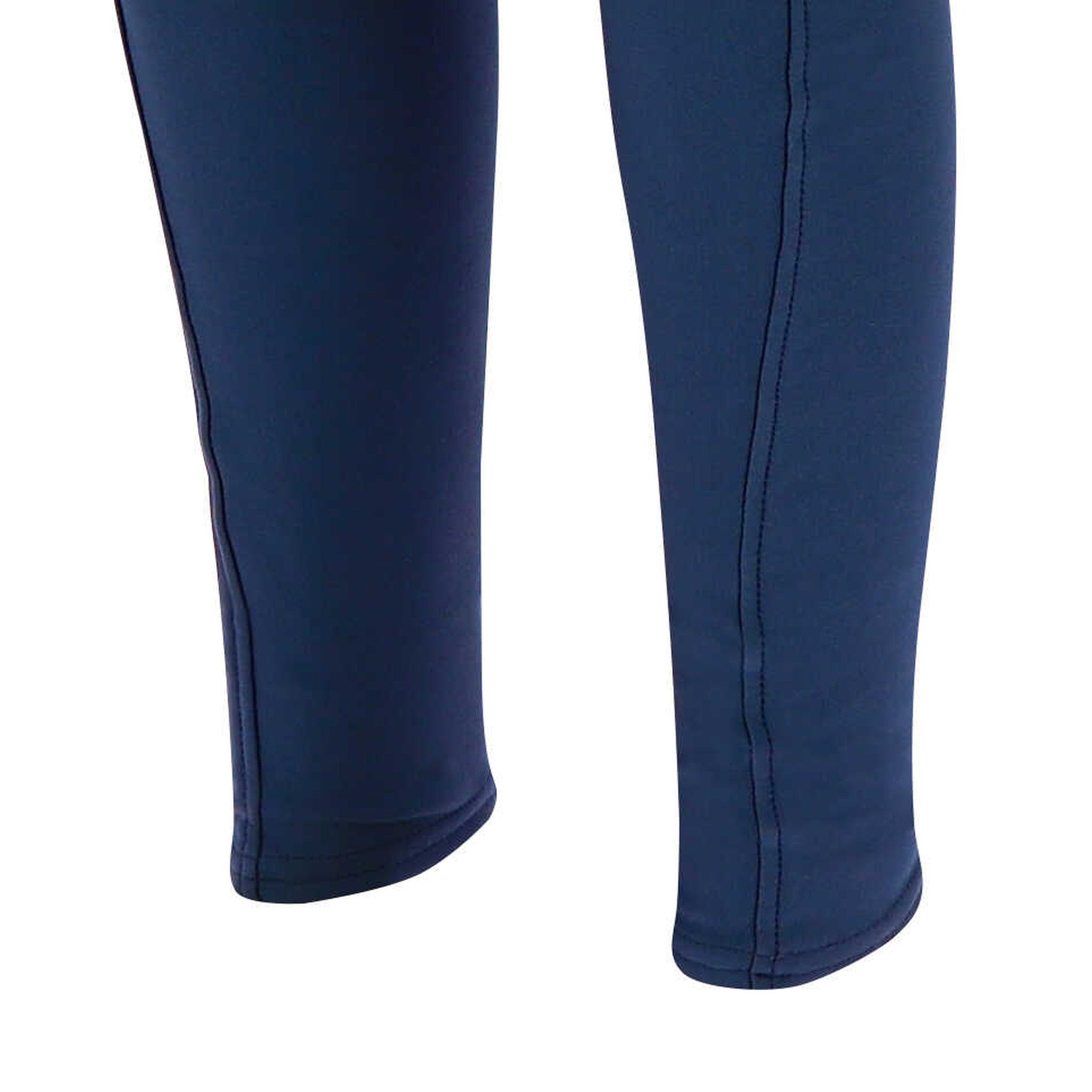 EQUITHÈME Dolomyt softshell Leggings full silicone - Ladies Navy blue 979143736