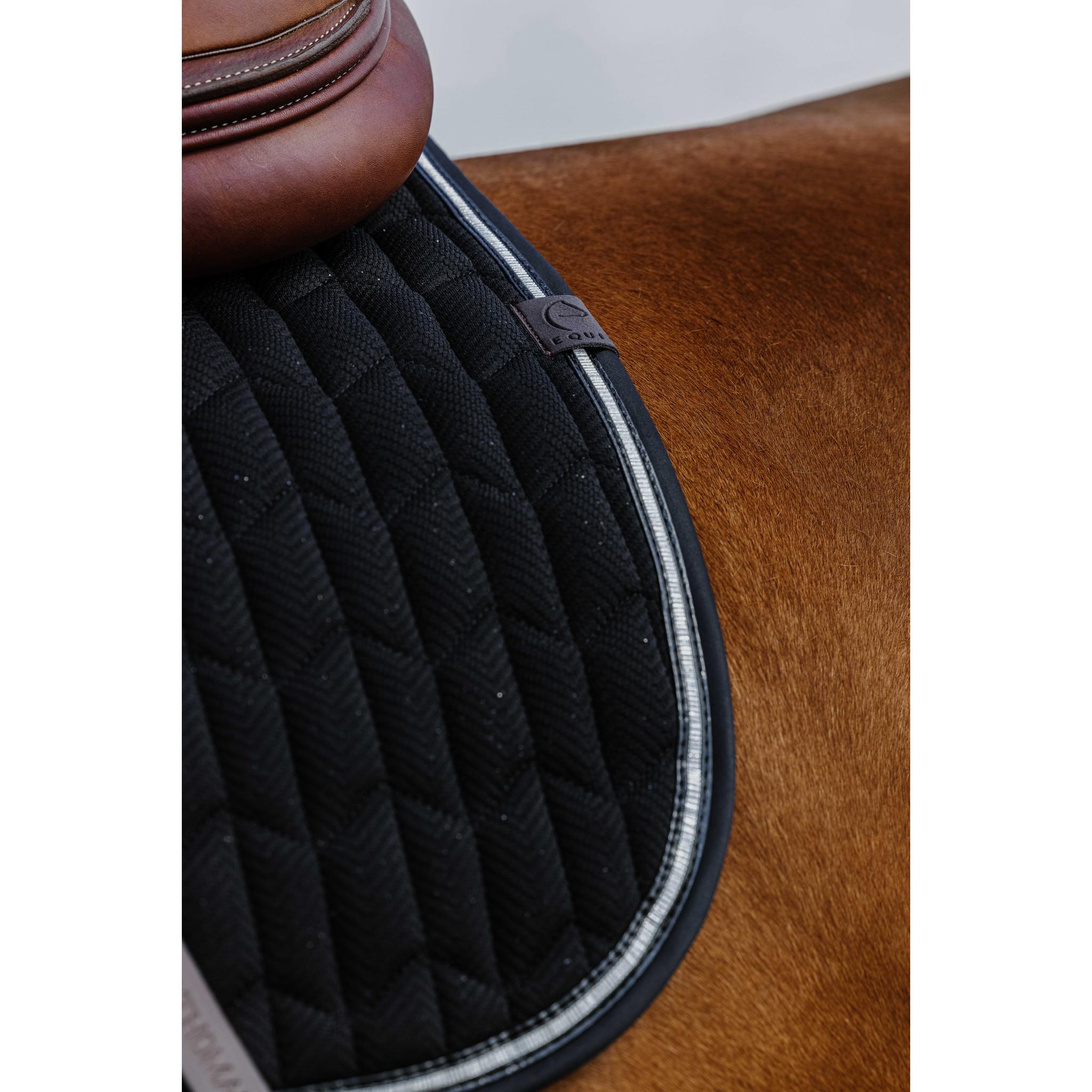 EQUITHÈME Éclat Saddle Pad - All purpose Black 204008002