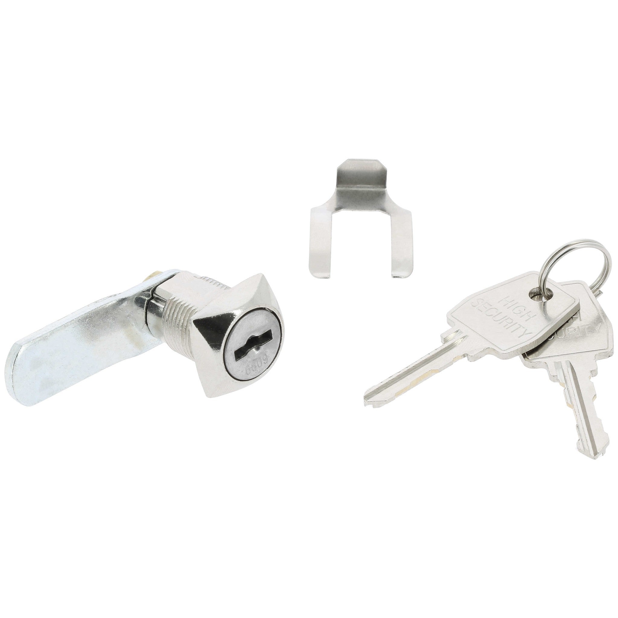 Hippo-Tonic Lock for metal cabinet Nickel plated metallic 704003001