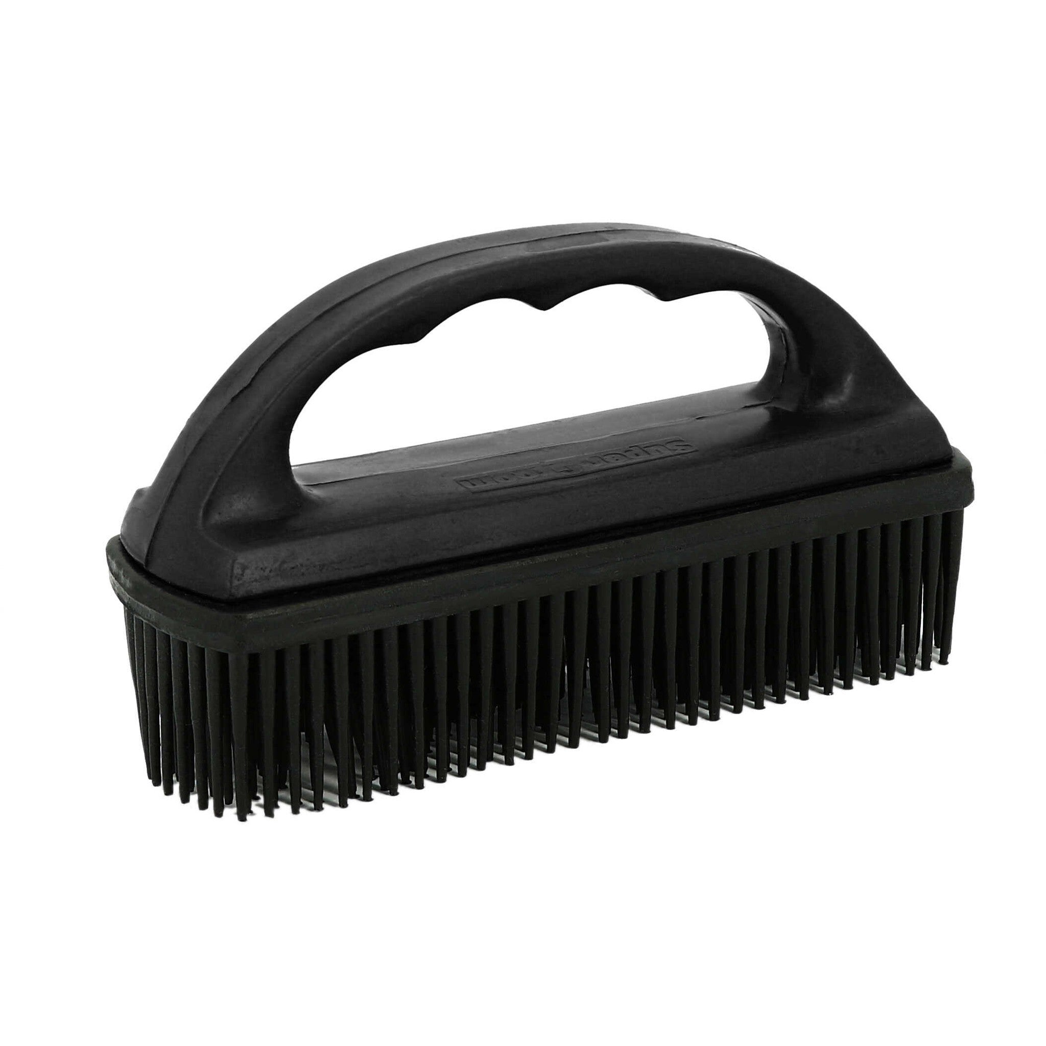 Hippo-Tonic Rubber Brush for saddle pads Black/black 700093002