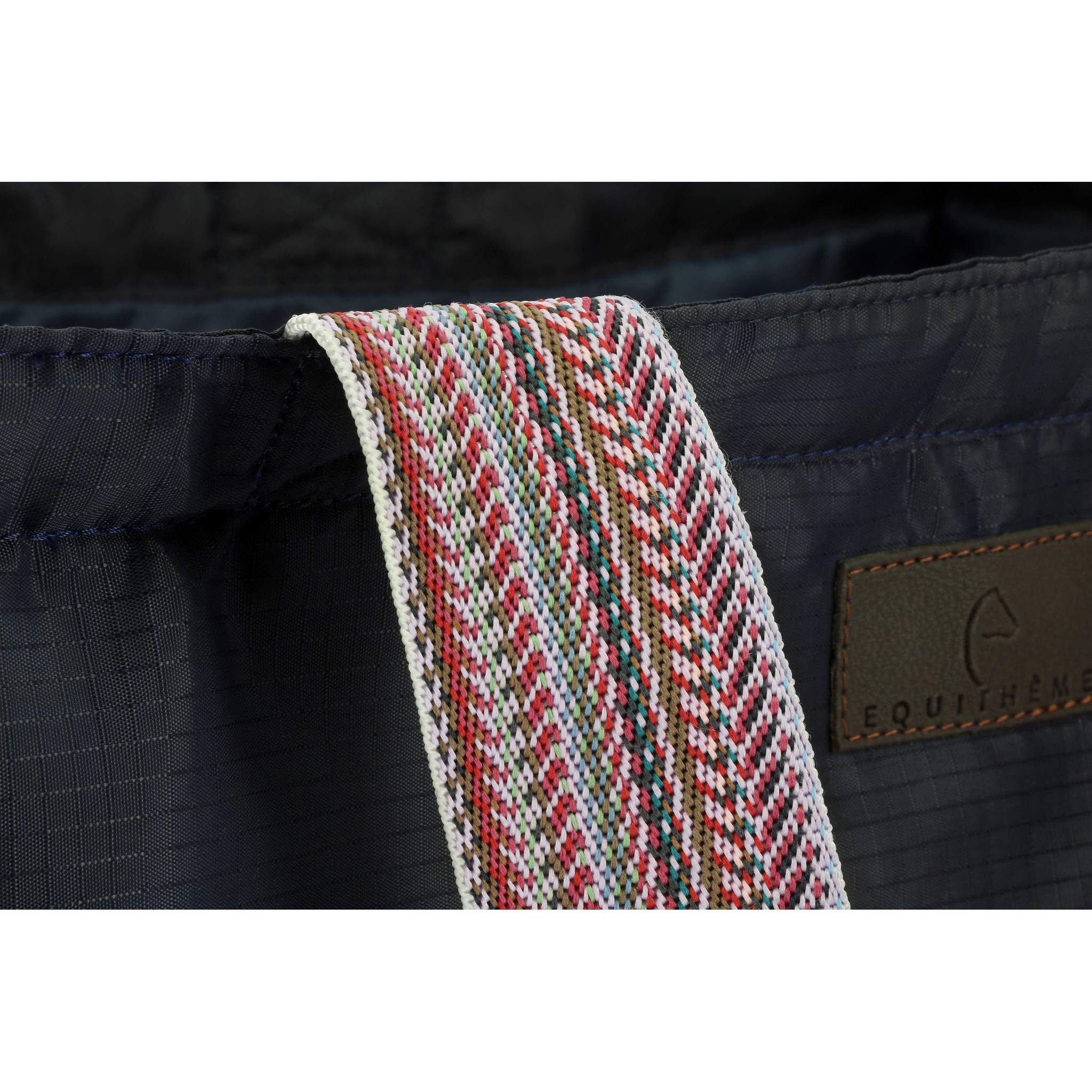 EQUITHÈME Aztec Shopping Bag Navy blue 934000700