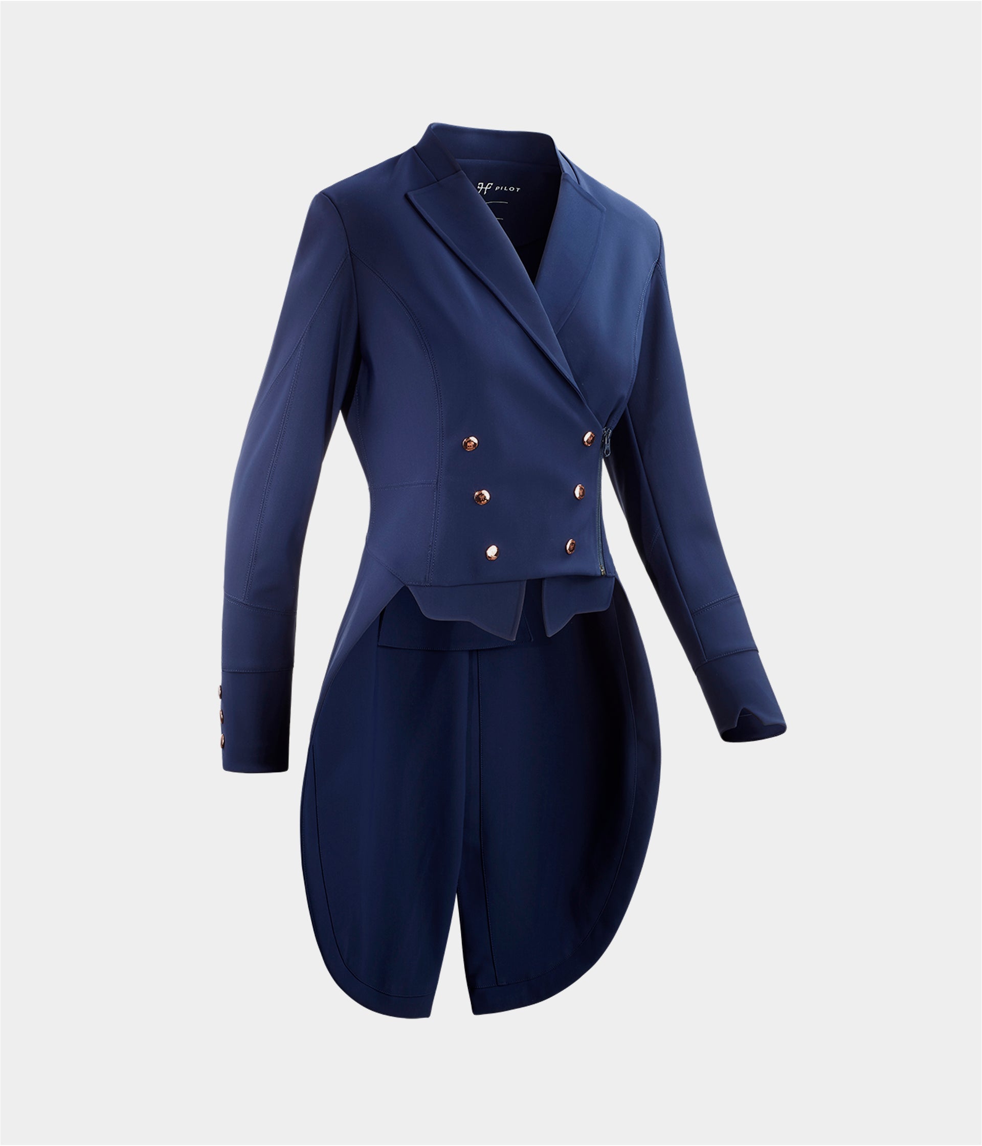 HORSE PILOT Long Frac Jacket Women - Navy