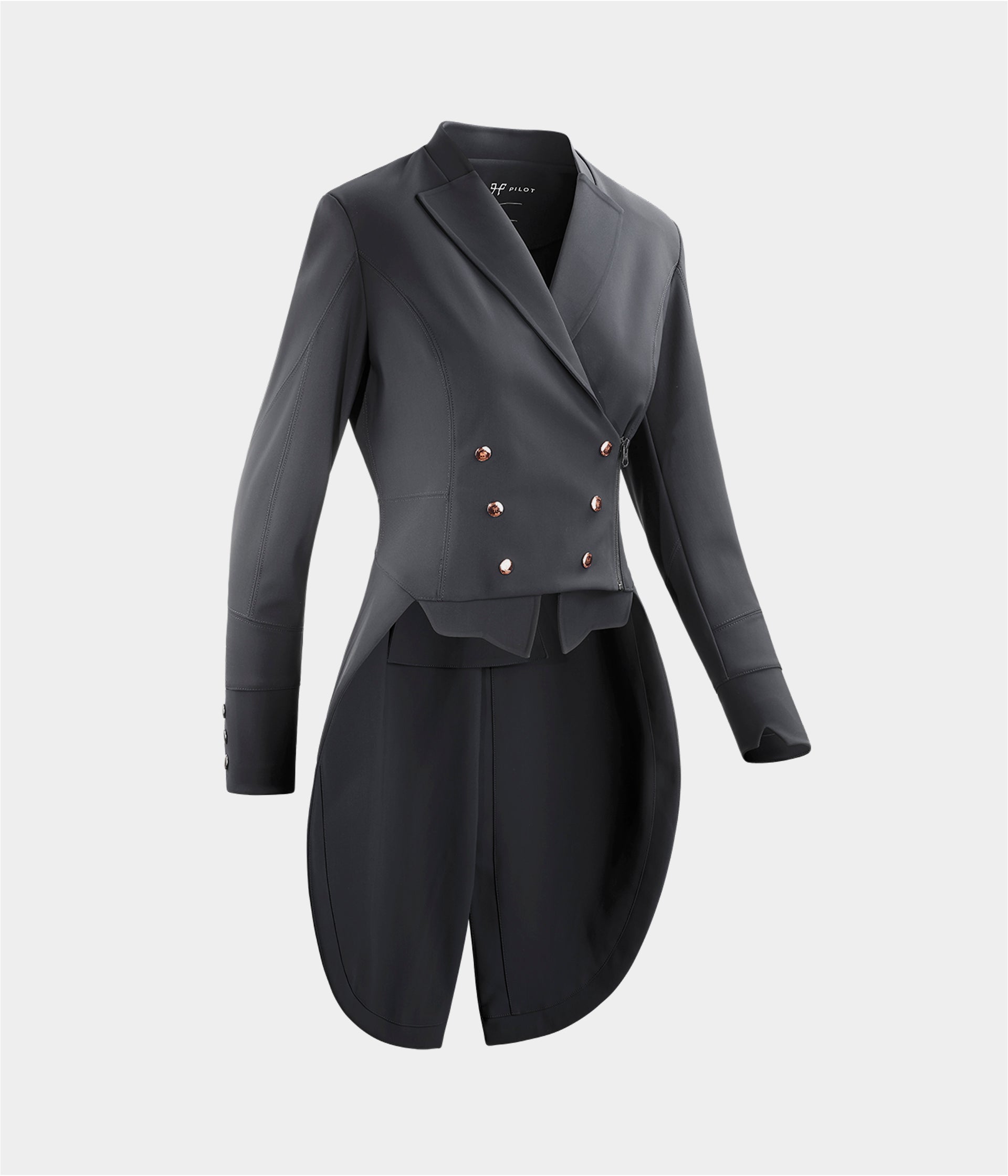 HORSE PILOT Long Frac Jacket Women - Grey