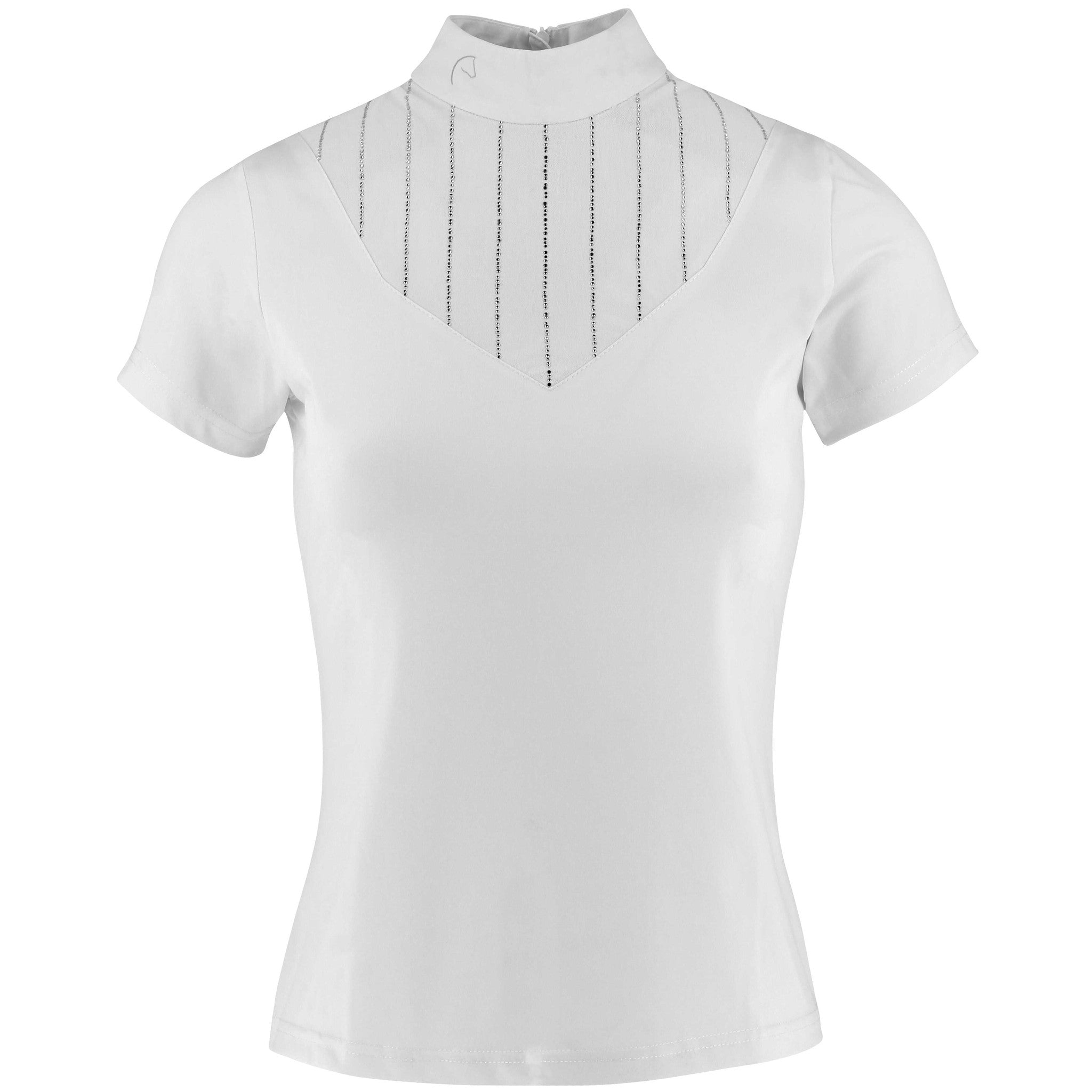 EQUITHÈME Funza Show Polo - Women - White - 962104011_packshot_3