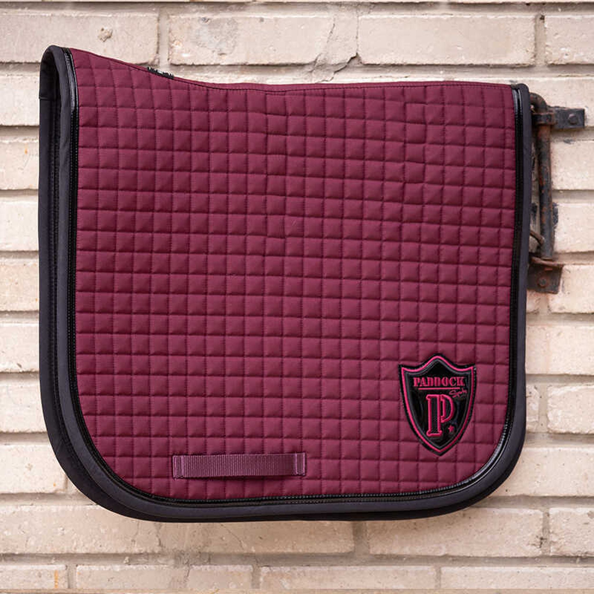 Paddock Sports American Dressage Saddle Pad Plum - 204745034_ambi_6