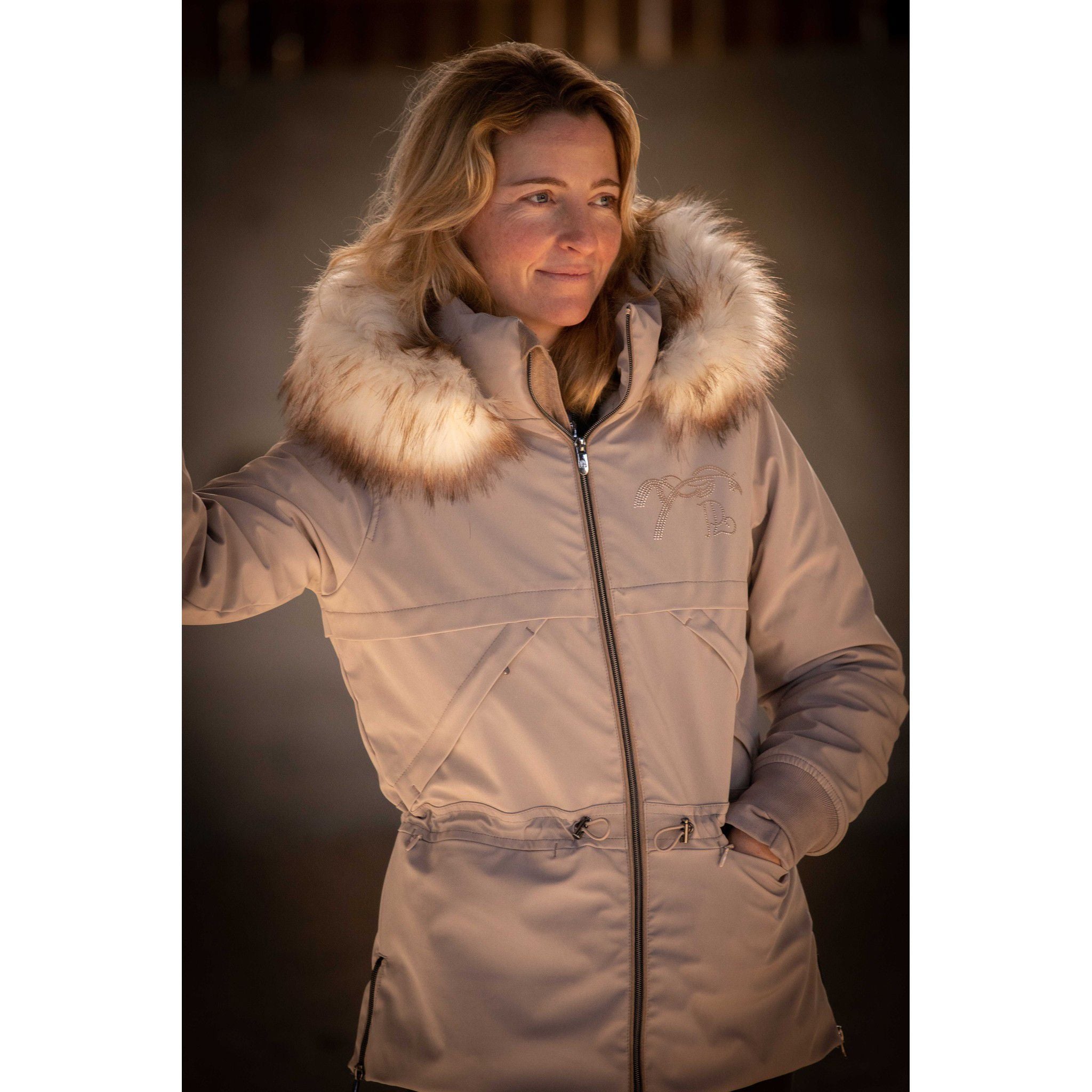 Pénélope Steppy Parka - Ladies Taupe 978824271