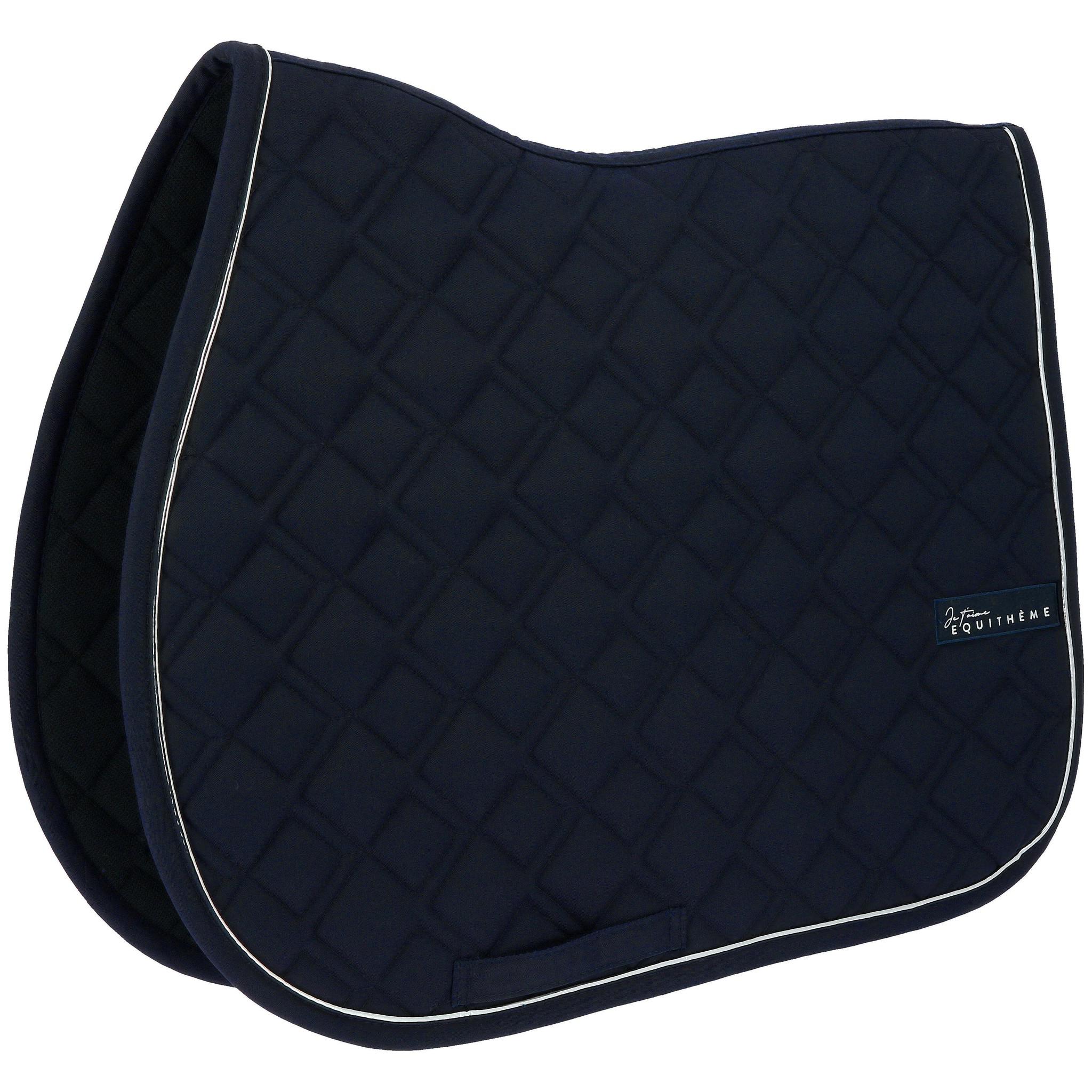 Je t'aime EQUITHÈME Mirror Saddle Pad - All purpose Blue 204505007