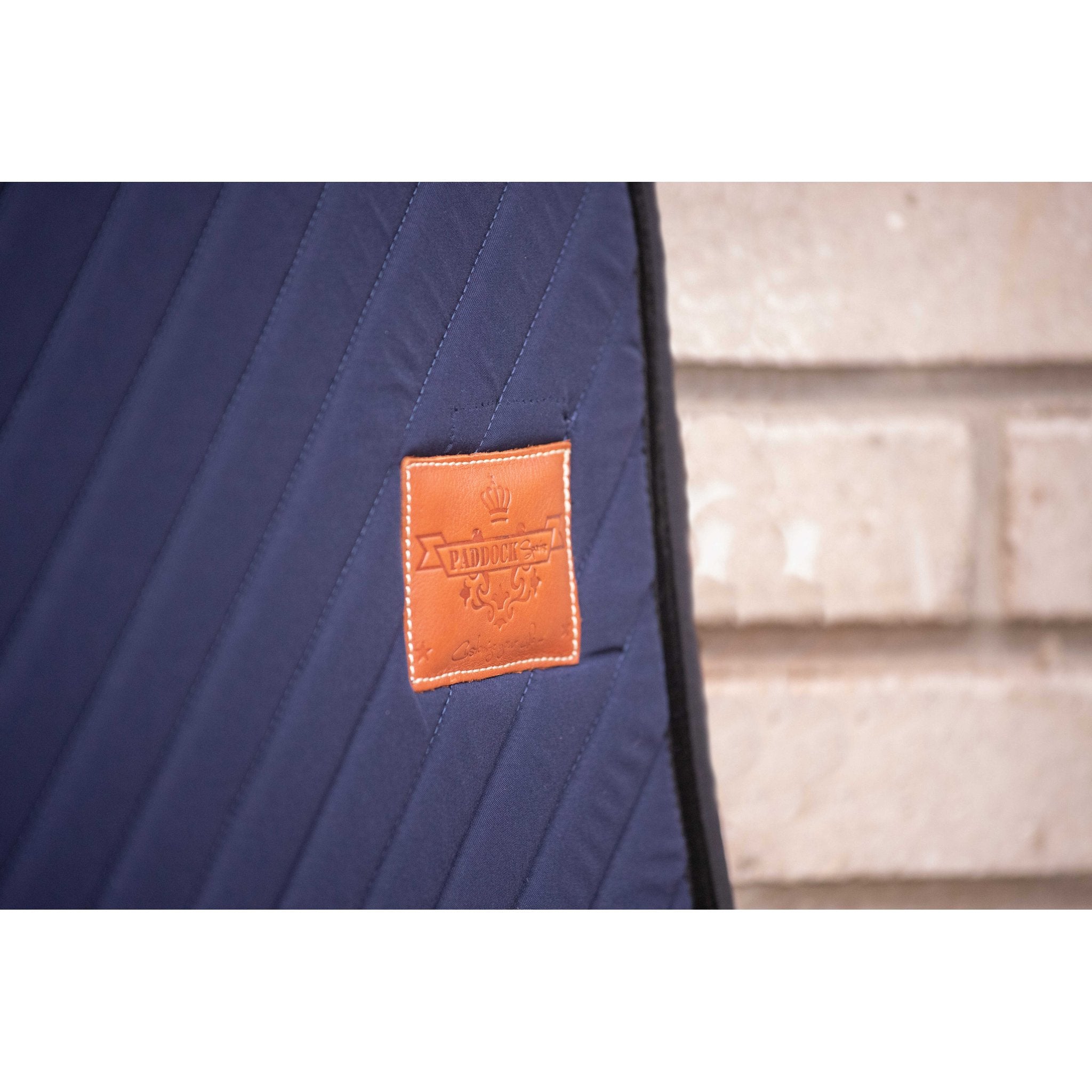 Paddock Sports Diagonal All-Purpose Saddle Pad Navy blue - 204777007_ambi_3
