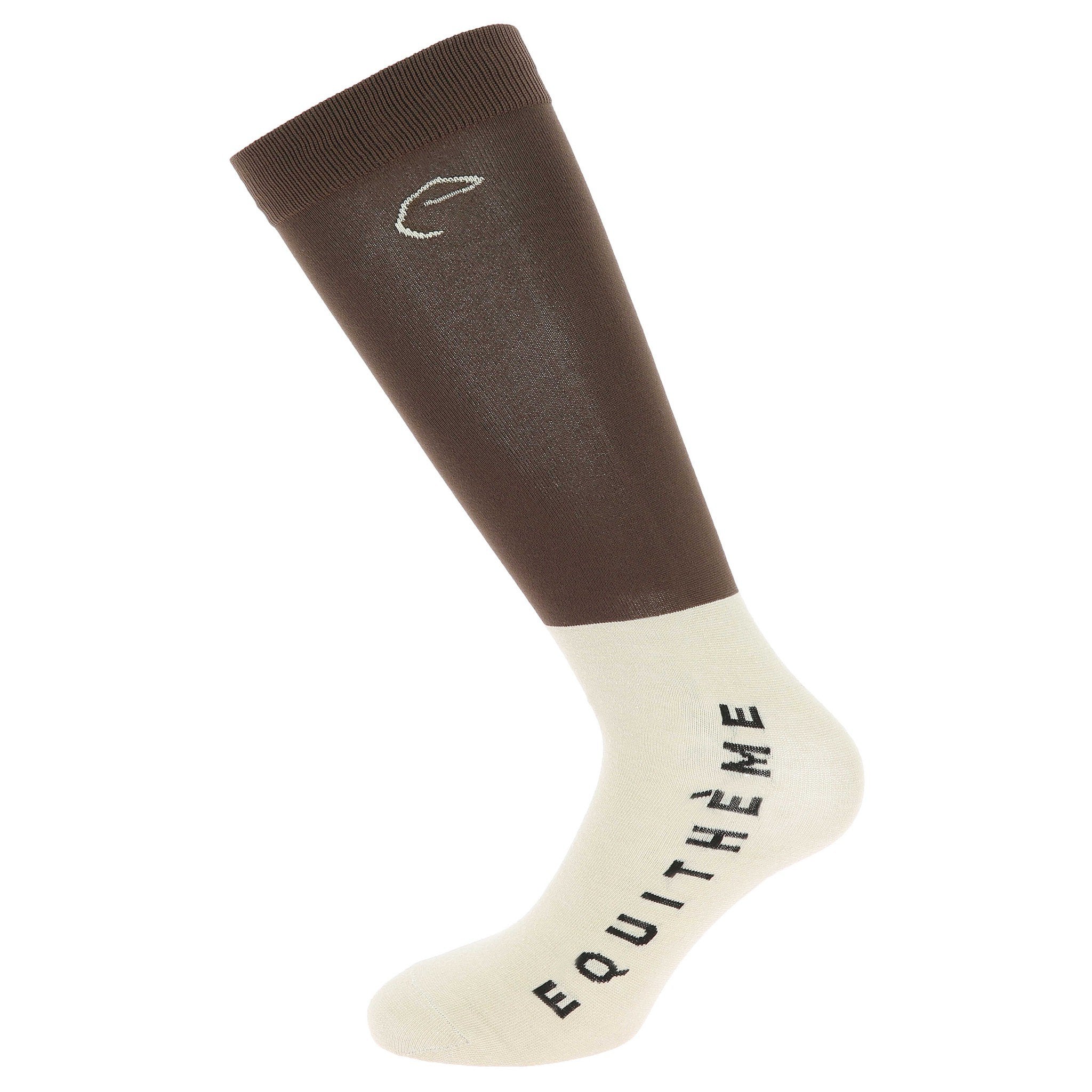EQUITHÈME Competition Socks Brown 986116045