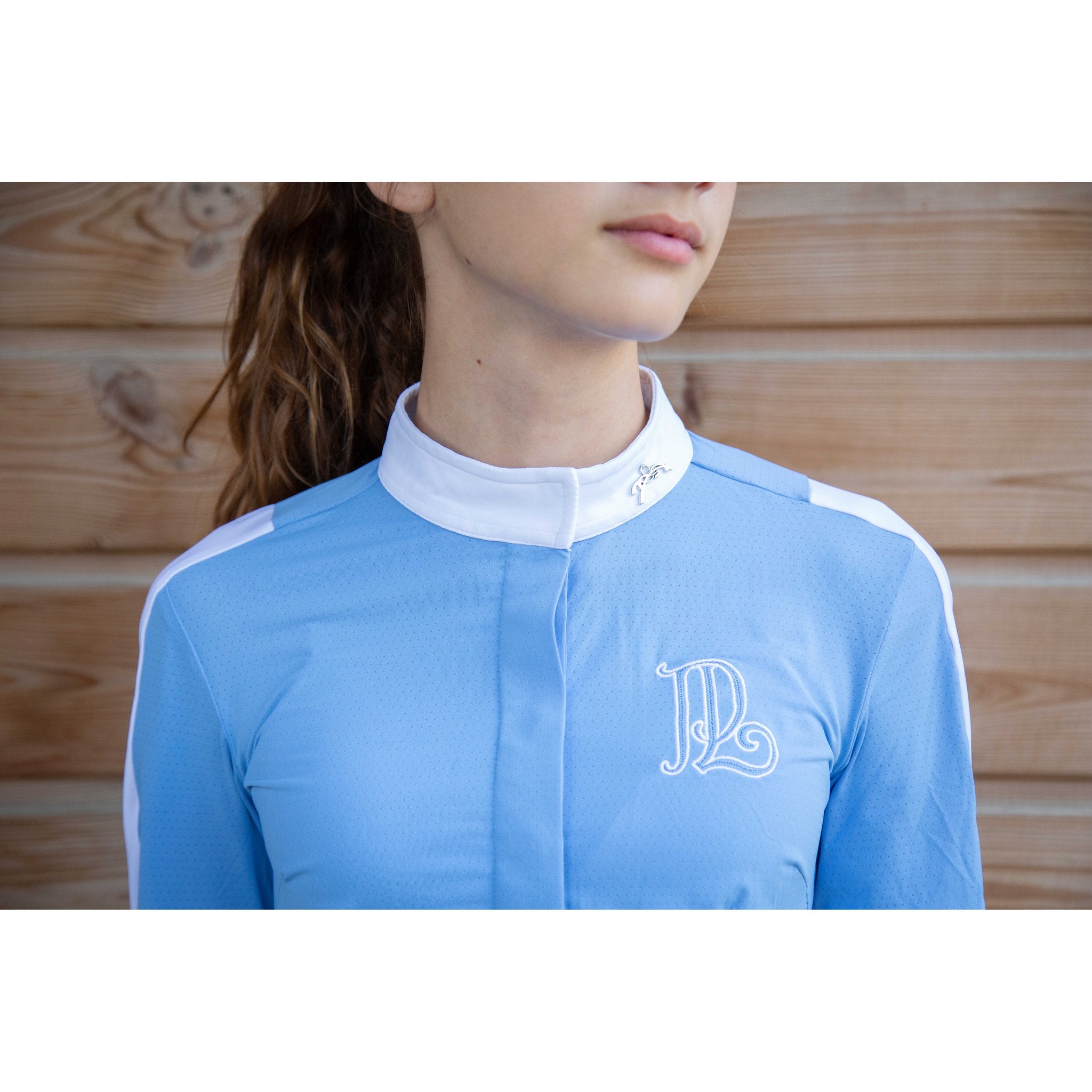 Penelope Showshirt Competition Shirt - Women's Light blue - 987222190_ambi_7