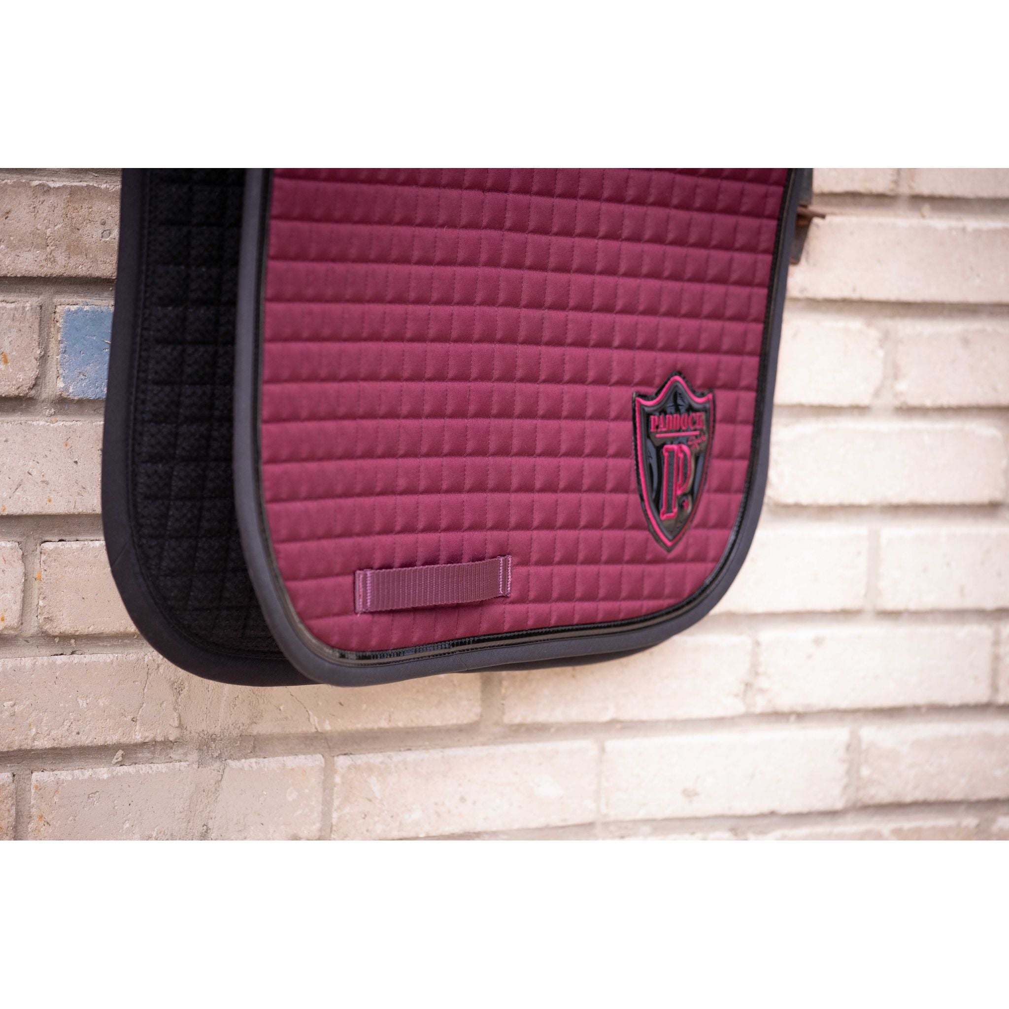 Paddock Sports American Dressage Saddle Pad Plum - 204745034_ambi_5