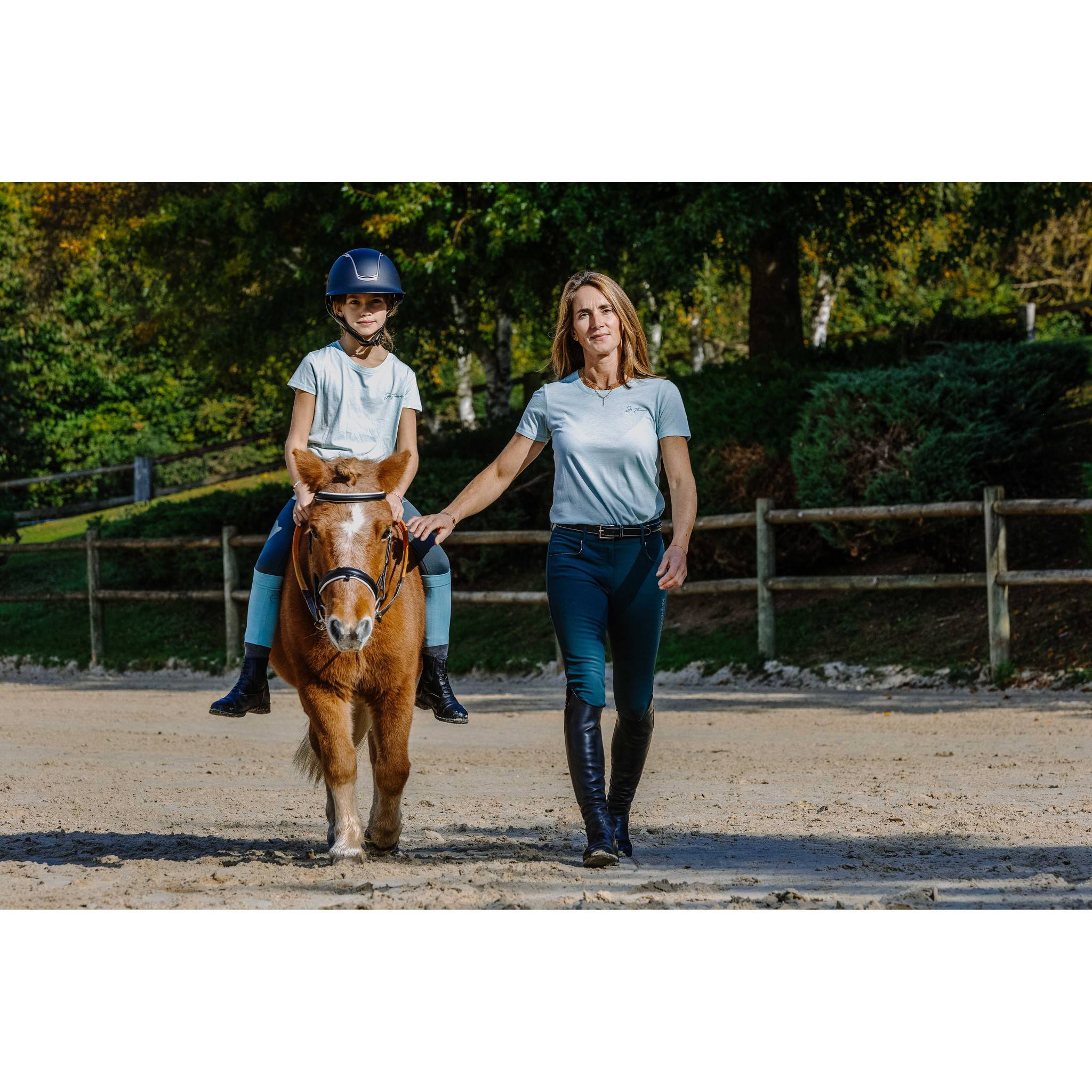 "Je t’aime" EQUITHÈME T-Shirt – Bonnie Mint/green 963098182