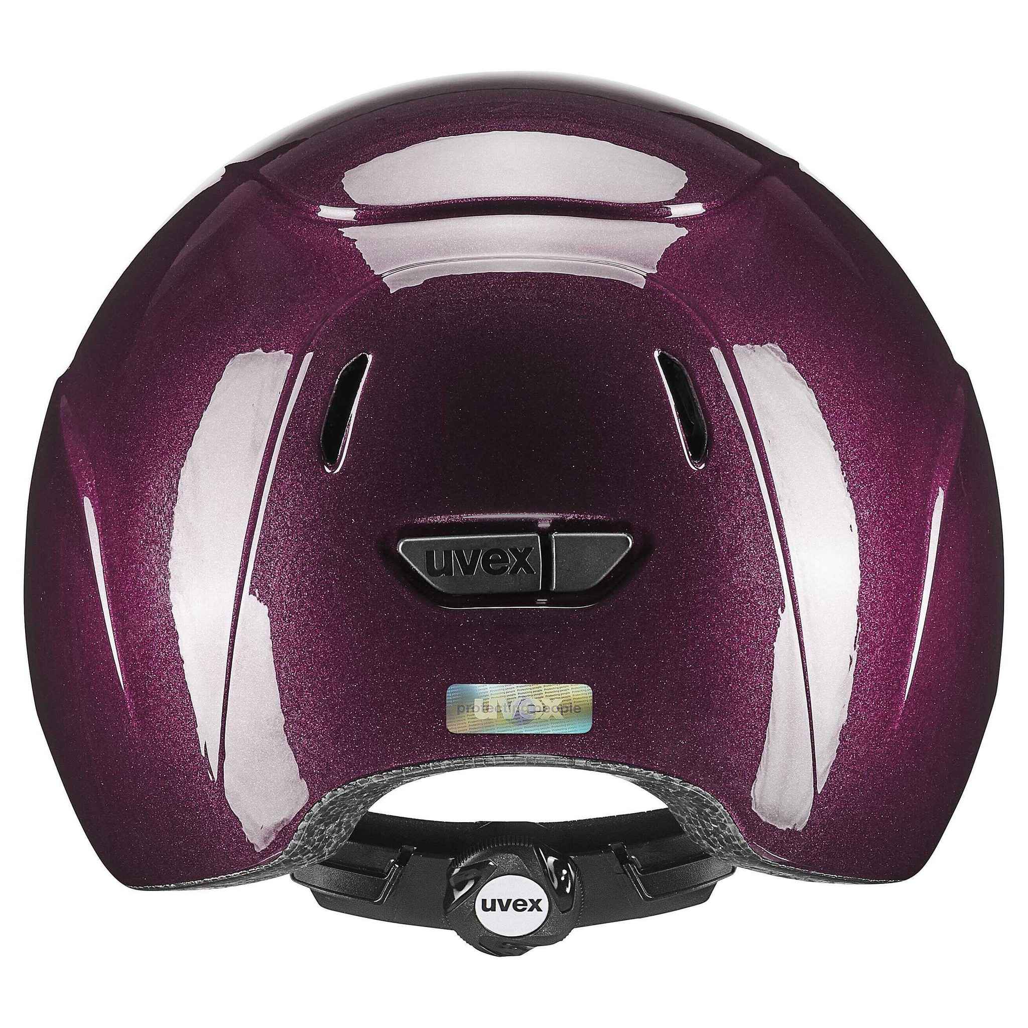 Uvex Kidoxx Flower Helmet Burgundy 912511001