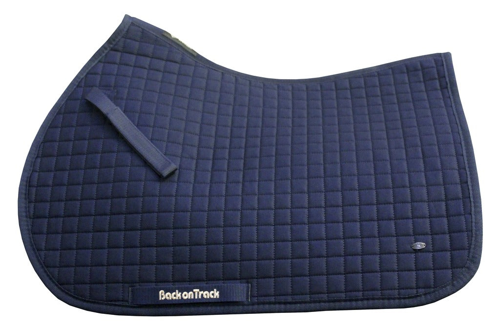 Back on Track Saddle pad No.1 - All purpose Navy blue