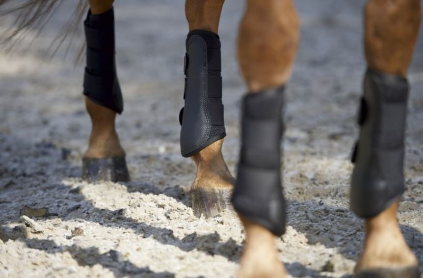 Back on Track 3D Mesh brush boots Black