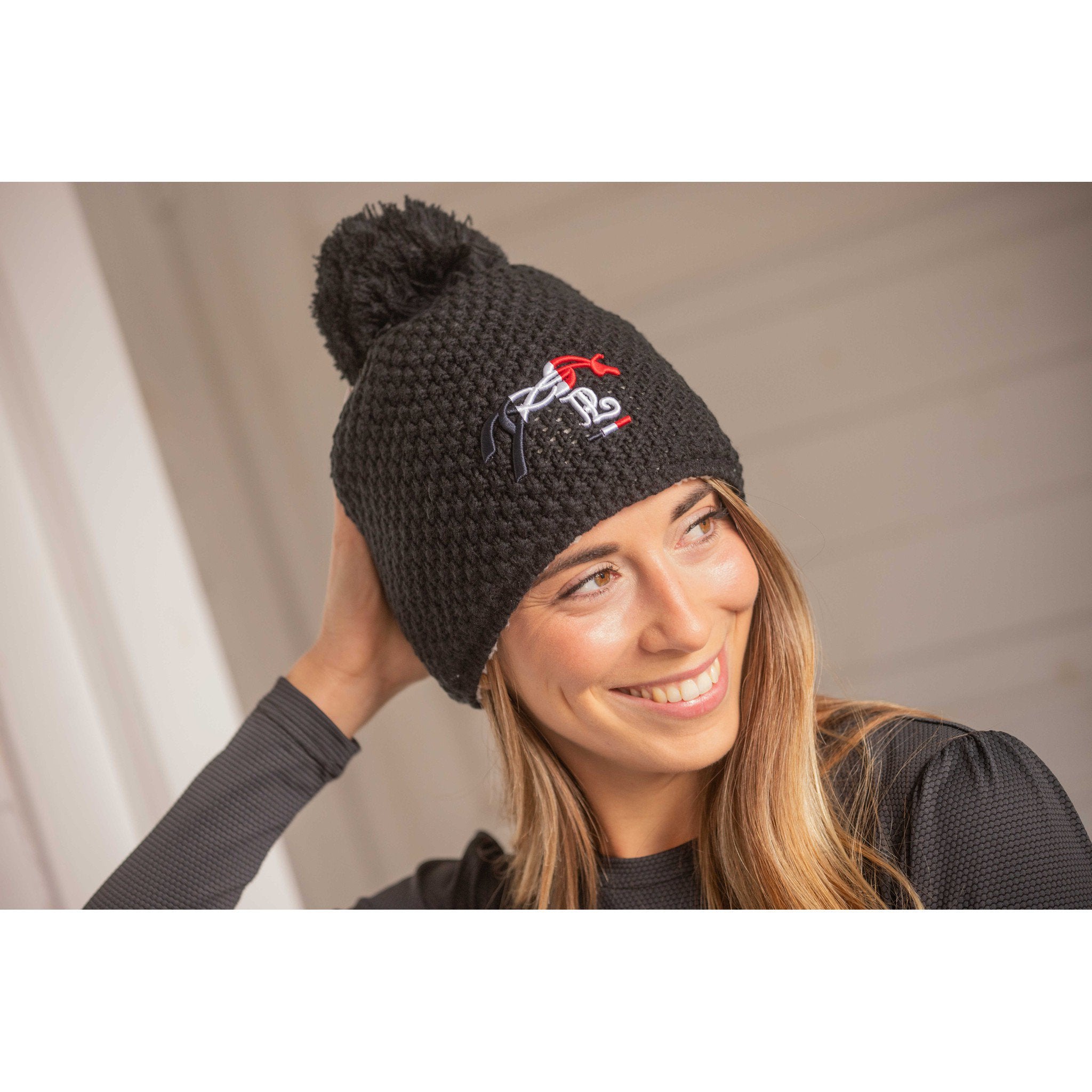 Pénélope Timy Knitted Hat Black 985806002