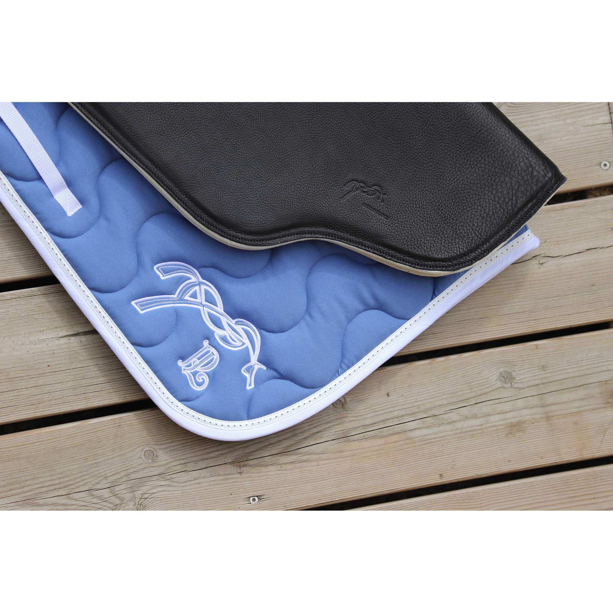 Pénélope Team Saddle Pad - All purpose Blue/white 204801019