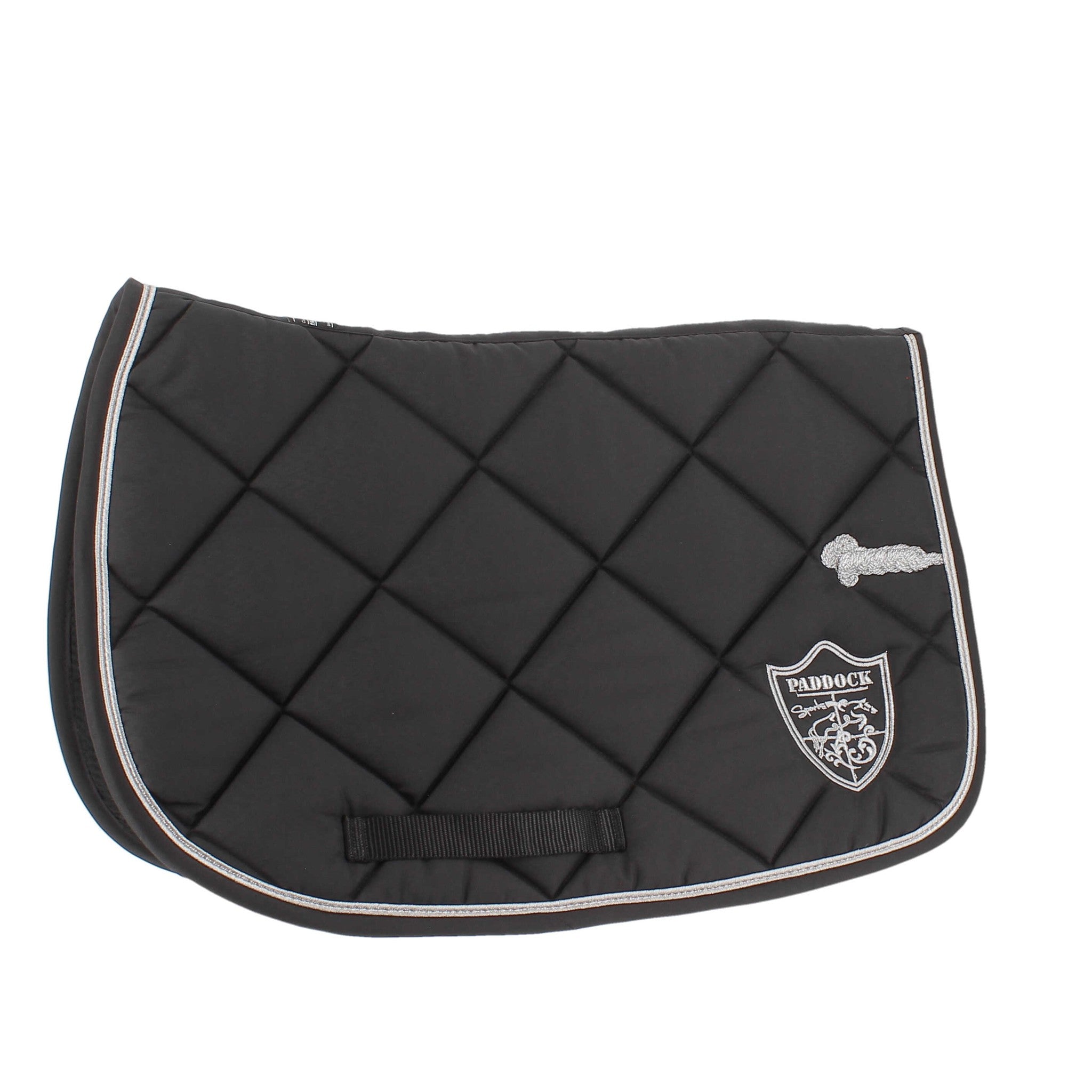 Paddock Sports Prem's Crest All-Purpose Saddle Pad Black - 204749002_packshot_1