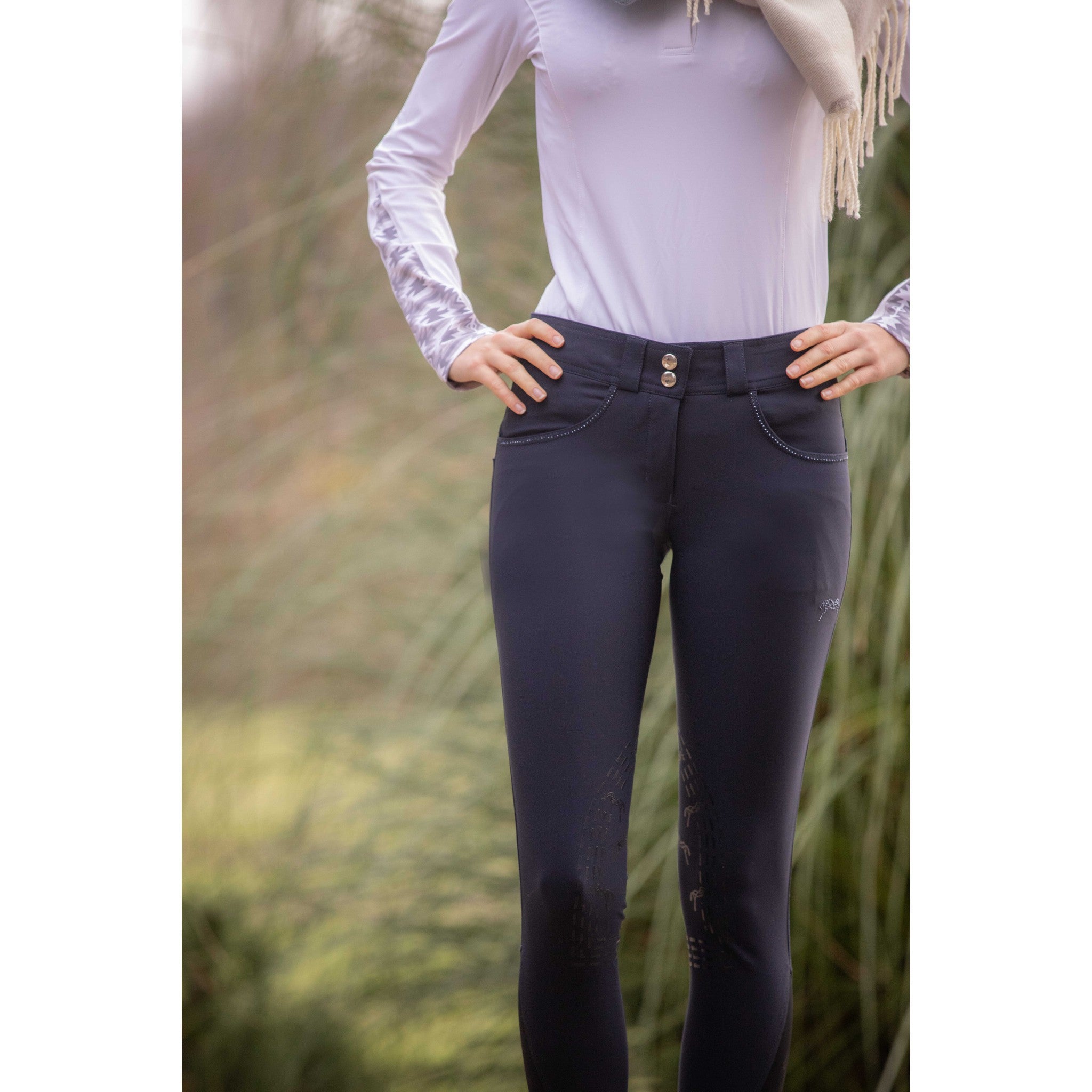 Pénélope Fun Stone Breeches - Ladies Navy blue 979918734