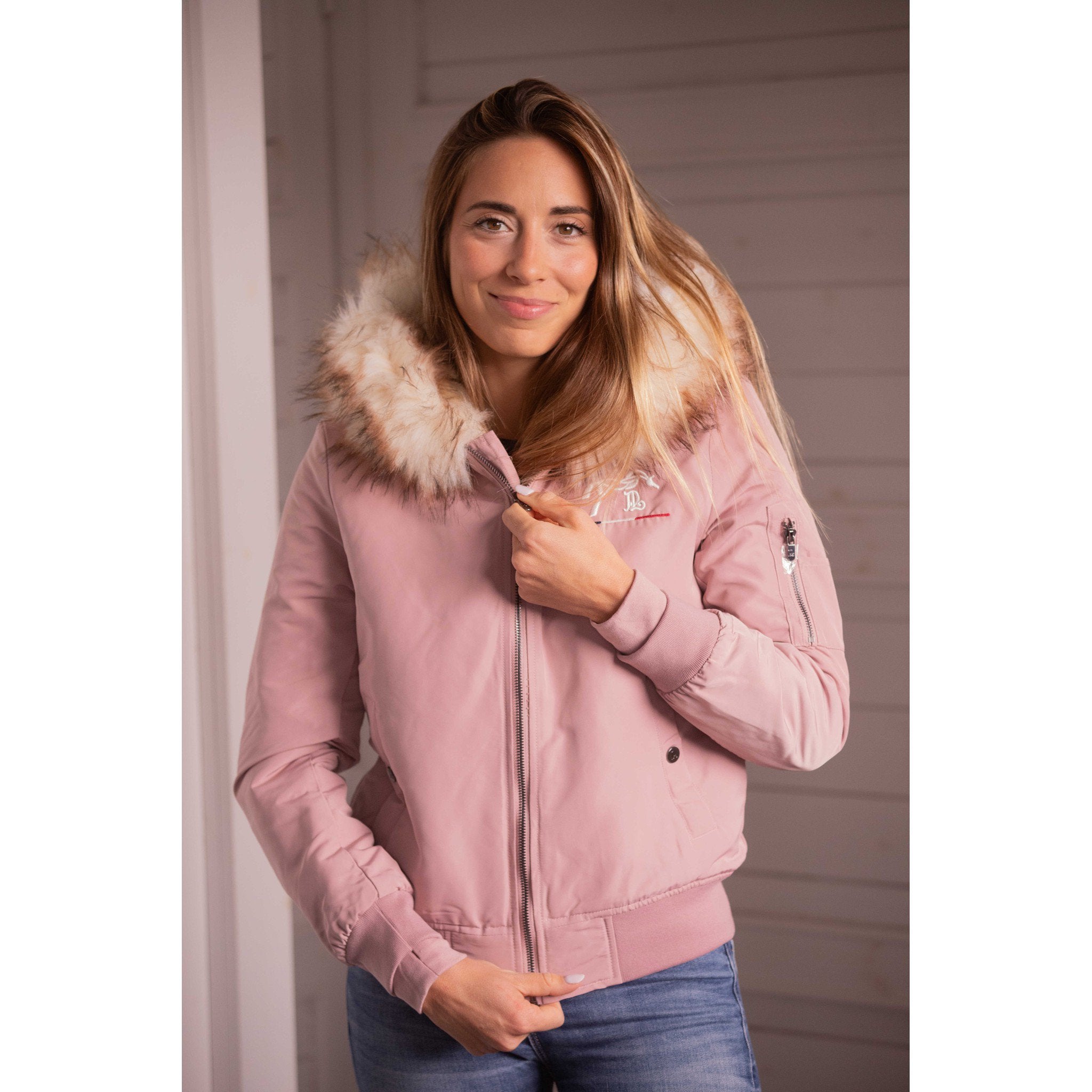 Pénélope Lyon Bombers Jacket - Ladies Light pink 978800132