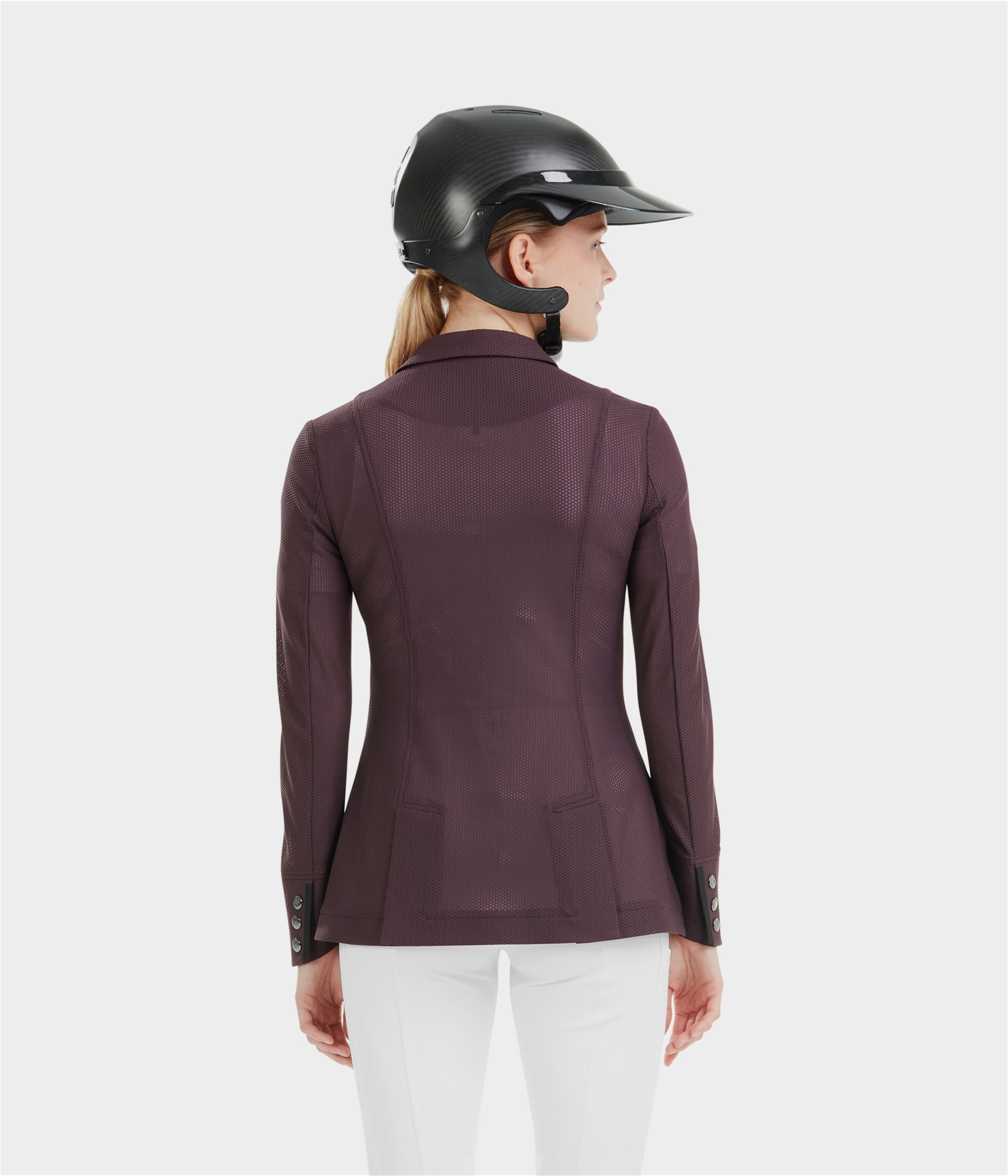 Horse Pilot Aeromesh Jacket Women - Burgundy