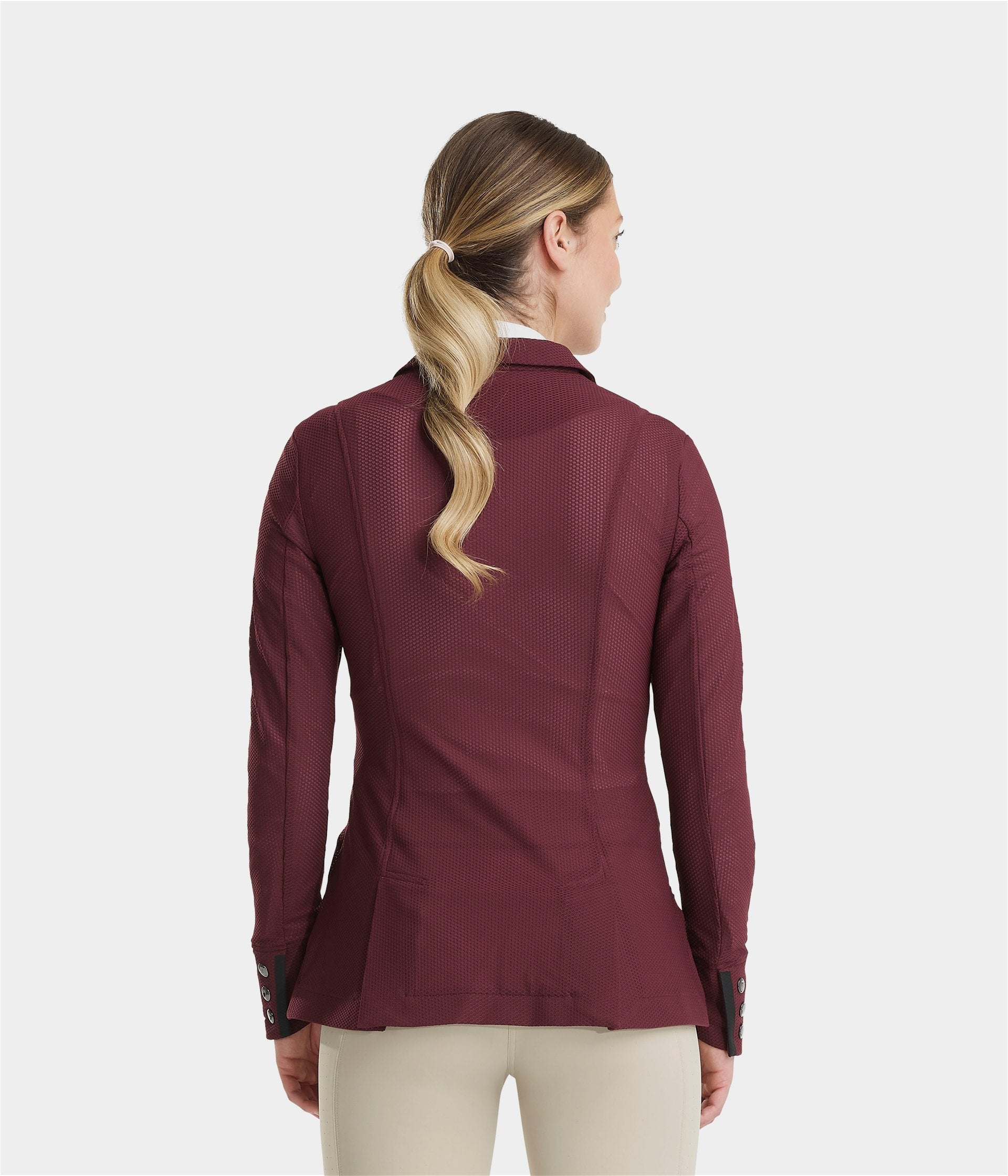 HORSE PILOT Aeromesh Jacket Women - Burgundy