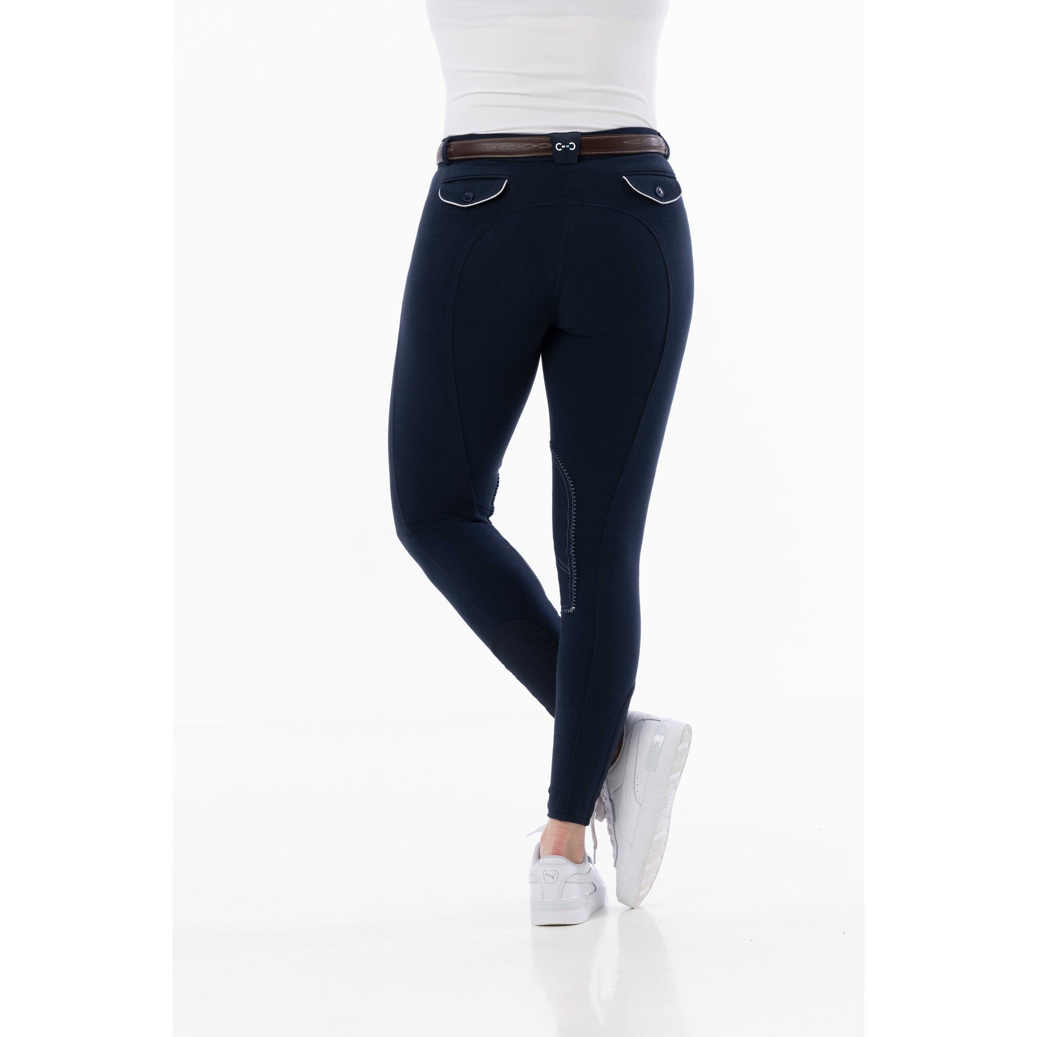 Riding World Alexandrie Breeches - Ladies Navy blue 989412736