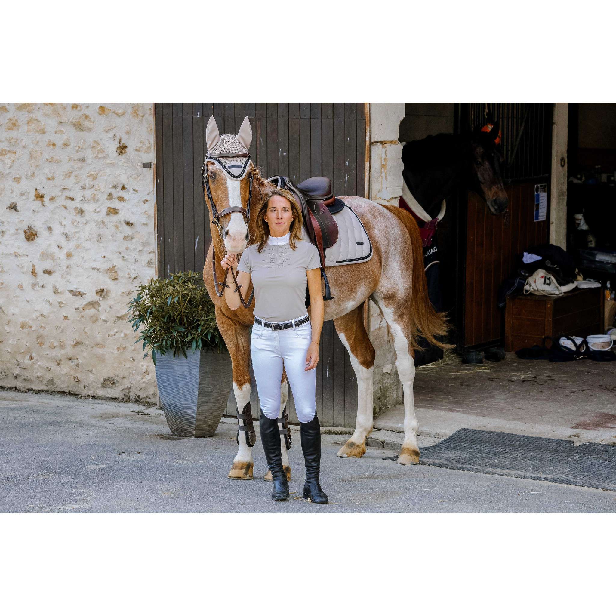 EQUITHÈME Suzanne Show Polo White 962133012