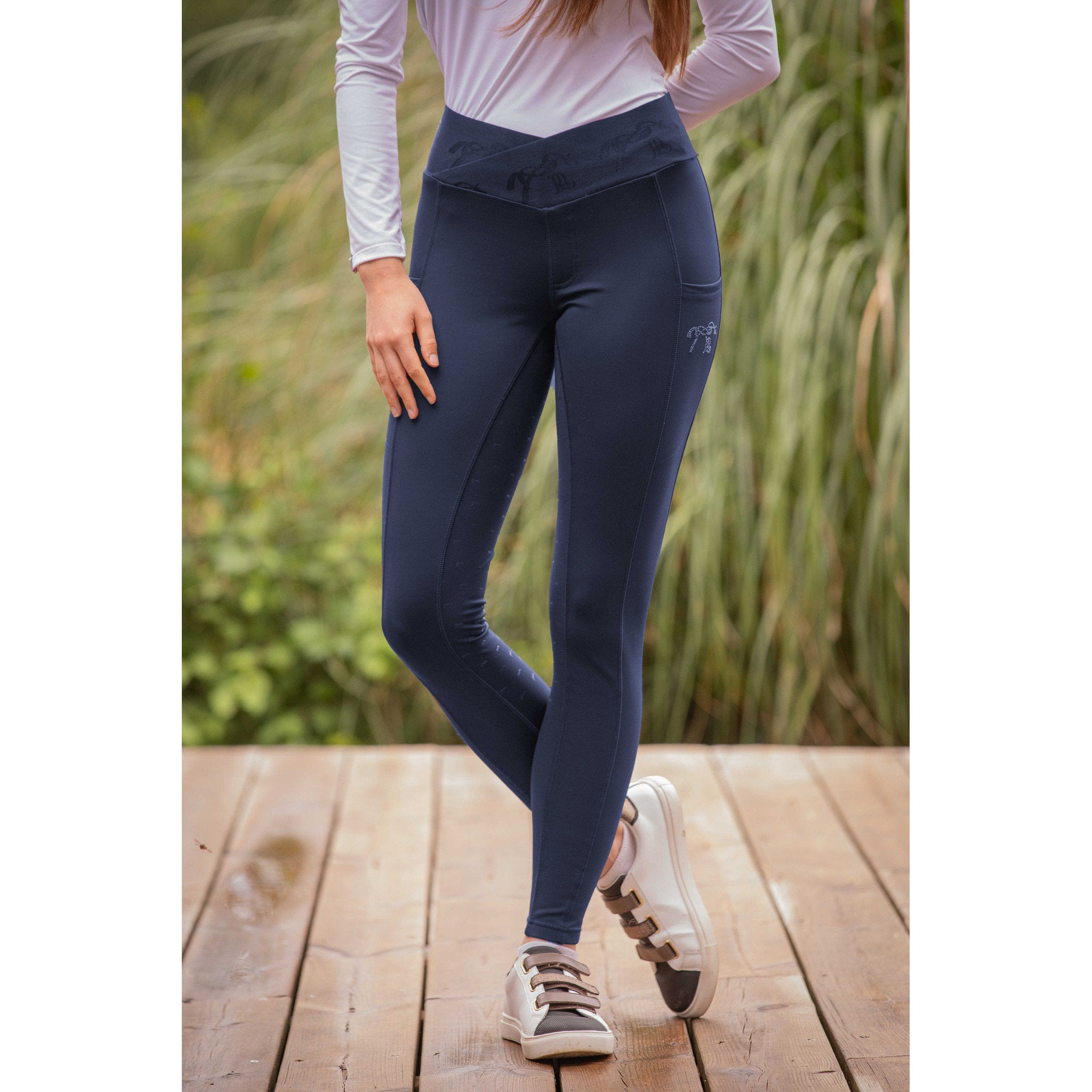 Pénélope Anaé Leggings - Ladies Navy blue 979934634